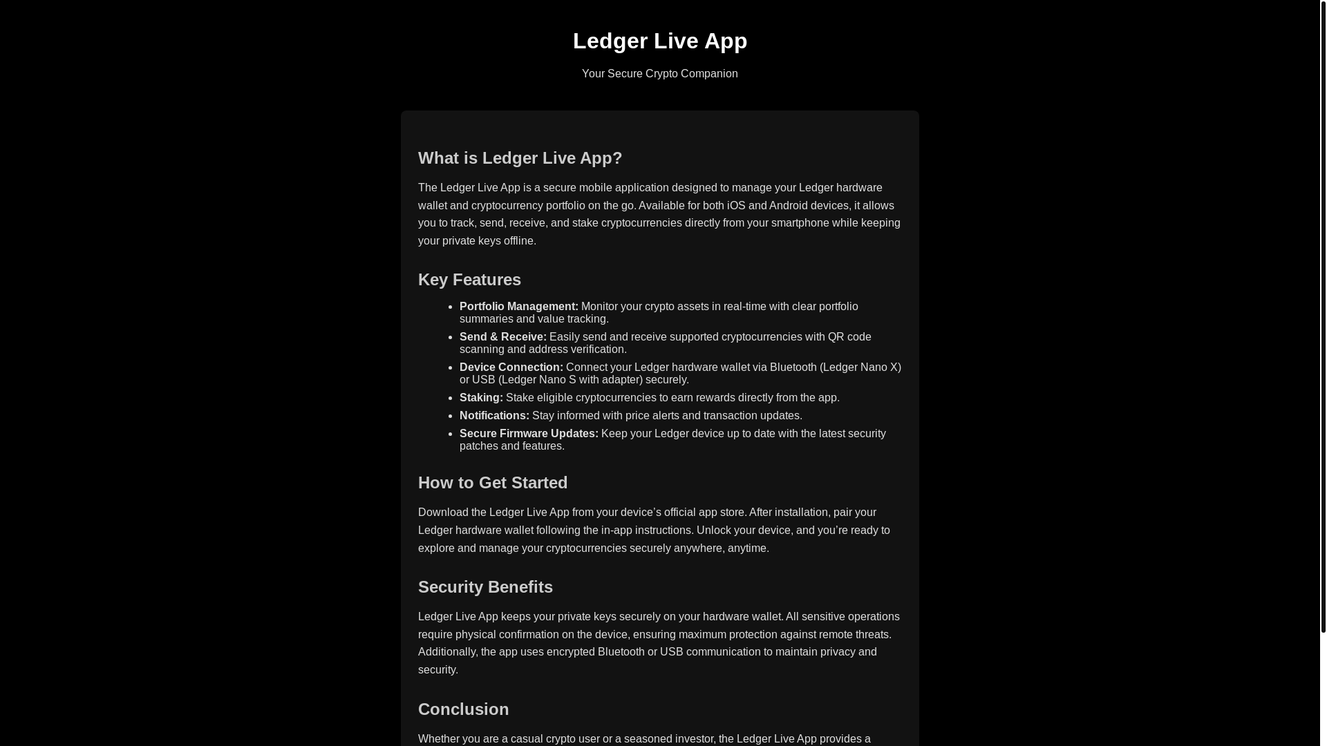 website screenshot of https://app--ledger-live.pages.dev/