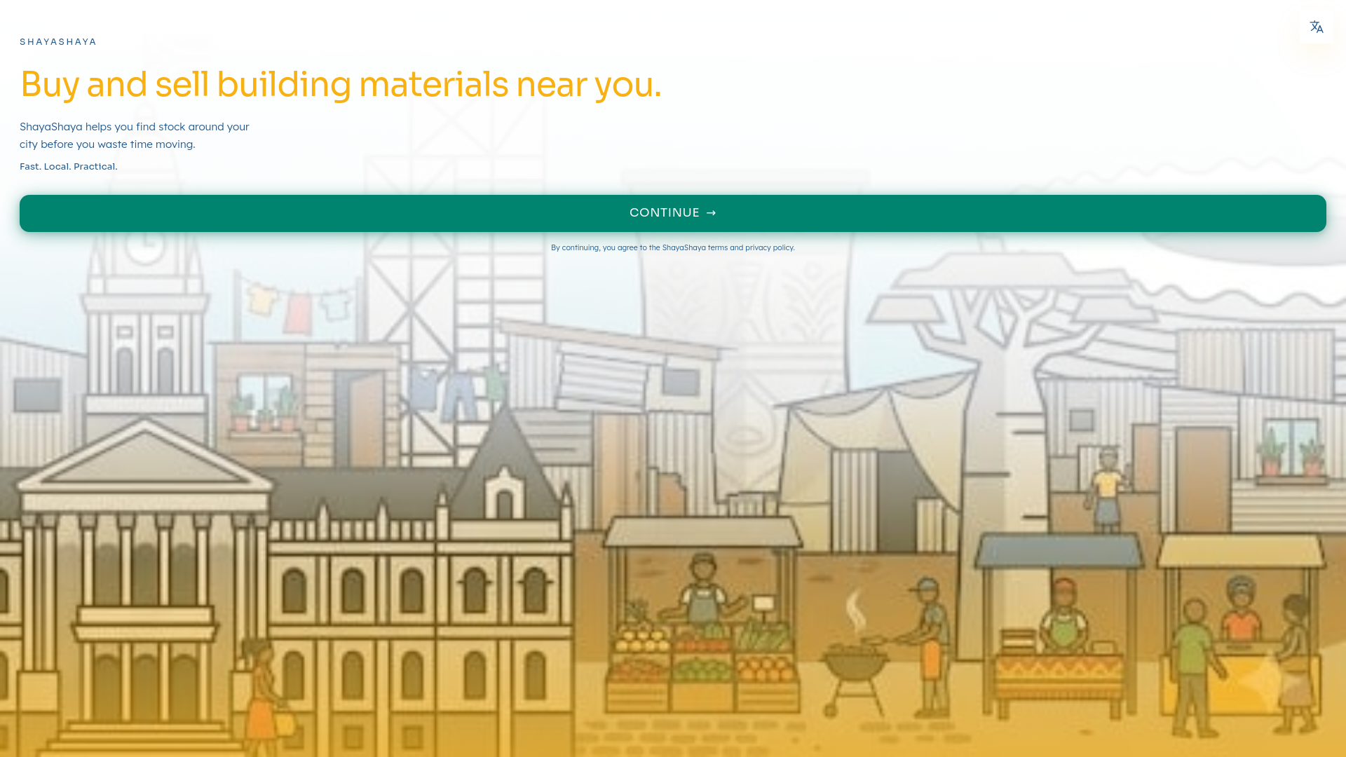 website screenshot of https://shayashaya.pages.dev/