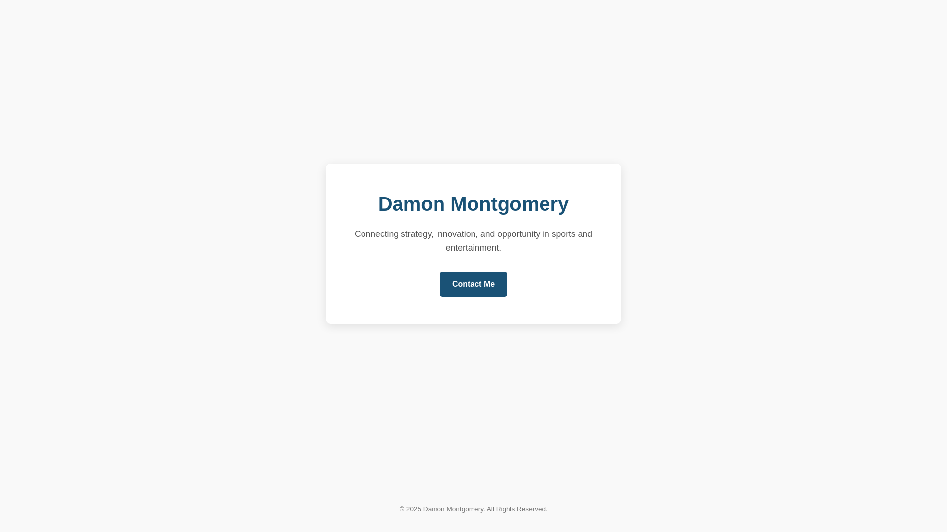 website screenshot of https://damonmontgomery.pages.dev/