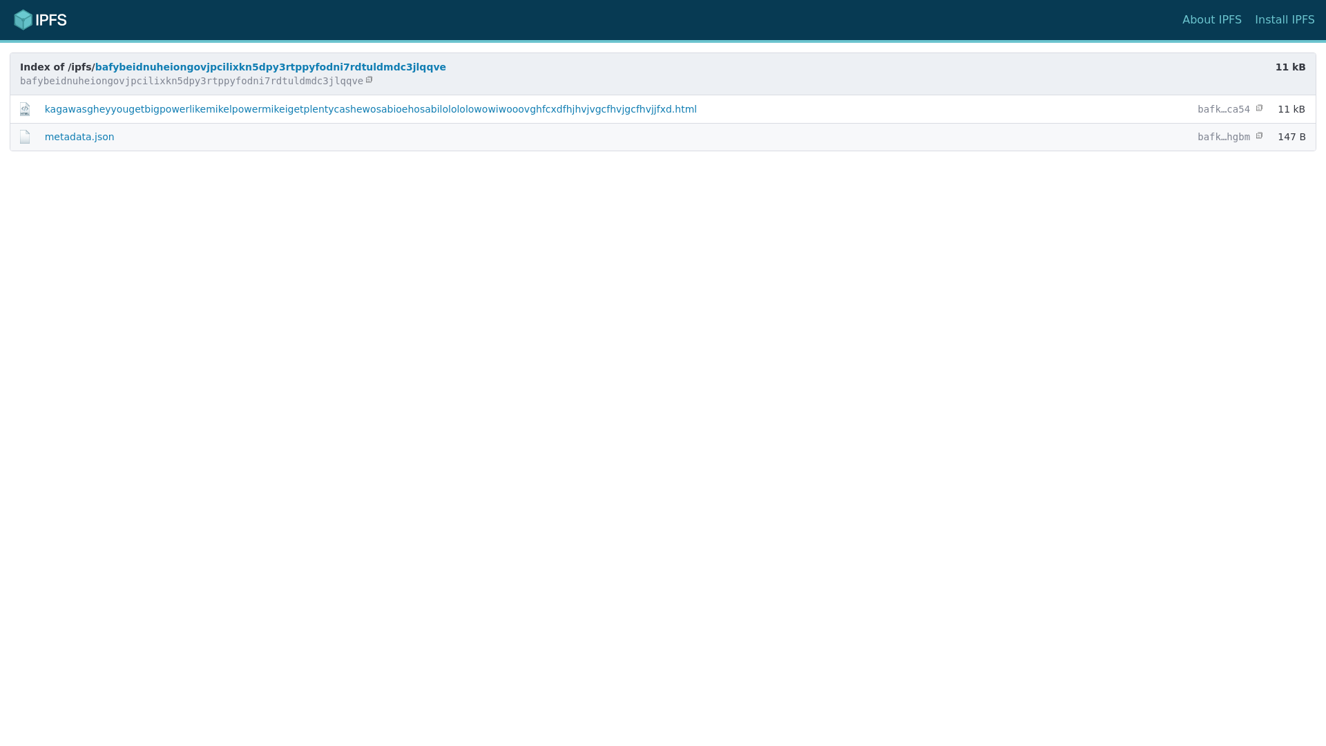 website screenshot of https://bafybeidnuheiongovjpcilixkn5dpy3rtppyfodni7rdtuldmdc3jlqqve.ipfs.dweb.link/