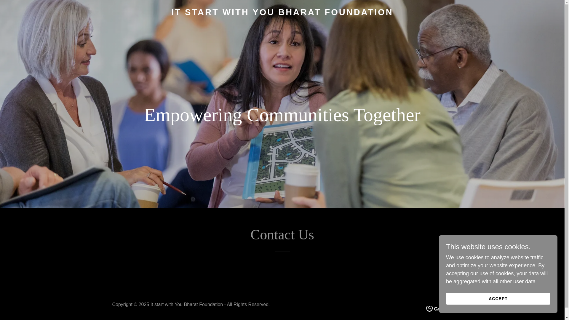 website screenshot of https://itwsbharat.org/