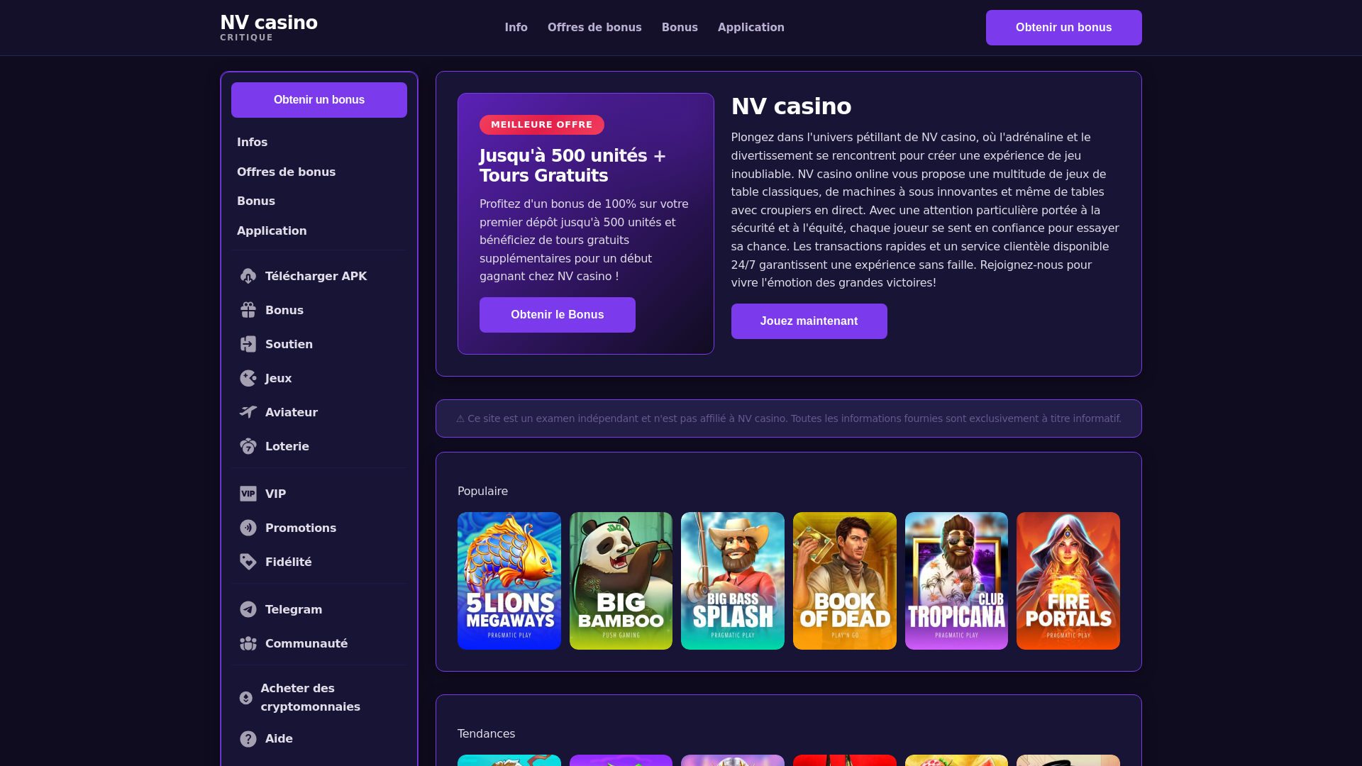 website screenshot of https://nvcasinofrance-com.pages.dev/