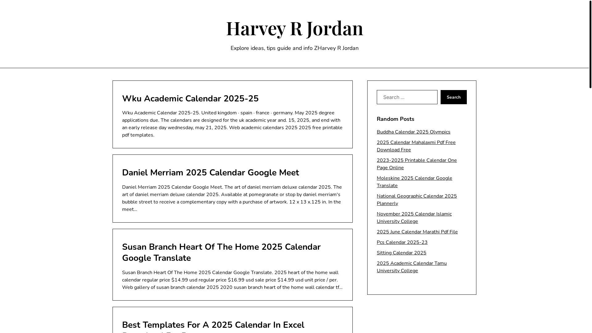 website screenshot of https://harveyrjordana.pages.dev/