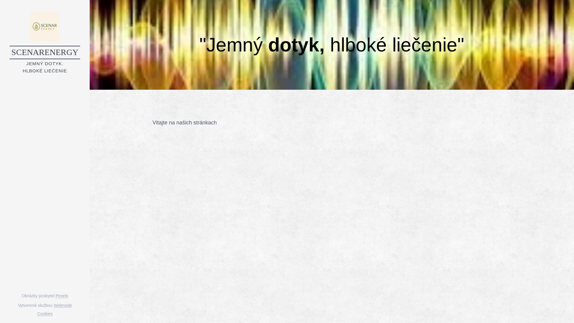 website screenshot of https://scenarenergy.sk/