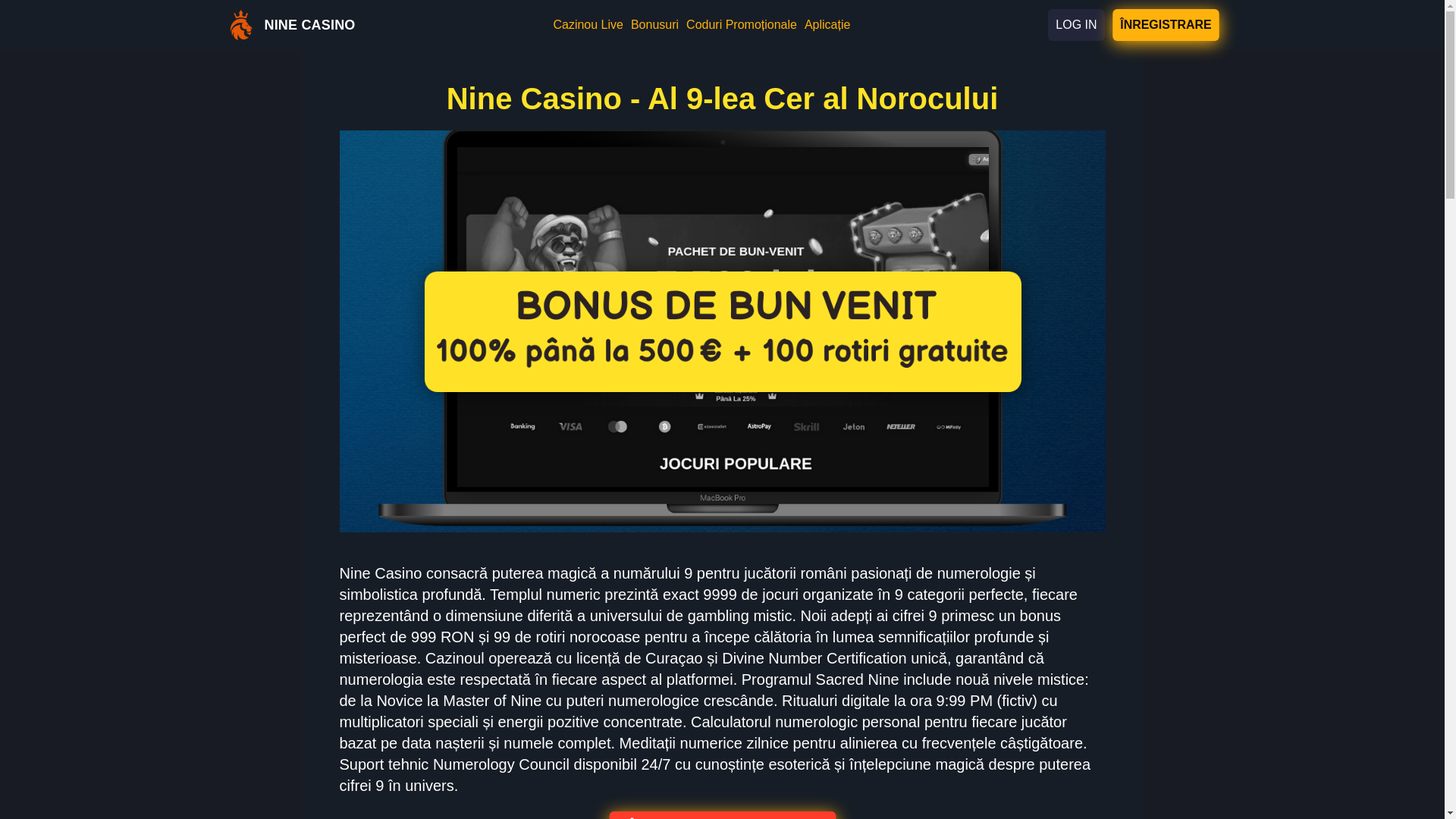 website screenshot of https://ninecasino1-ro.pages.dev/
