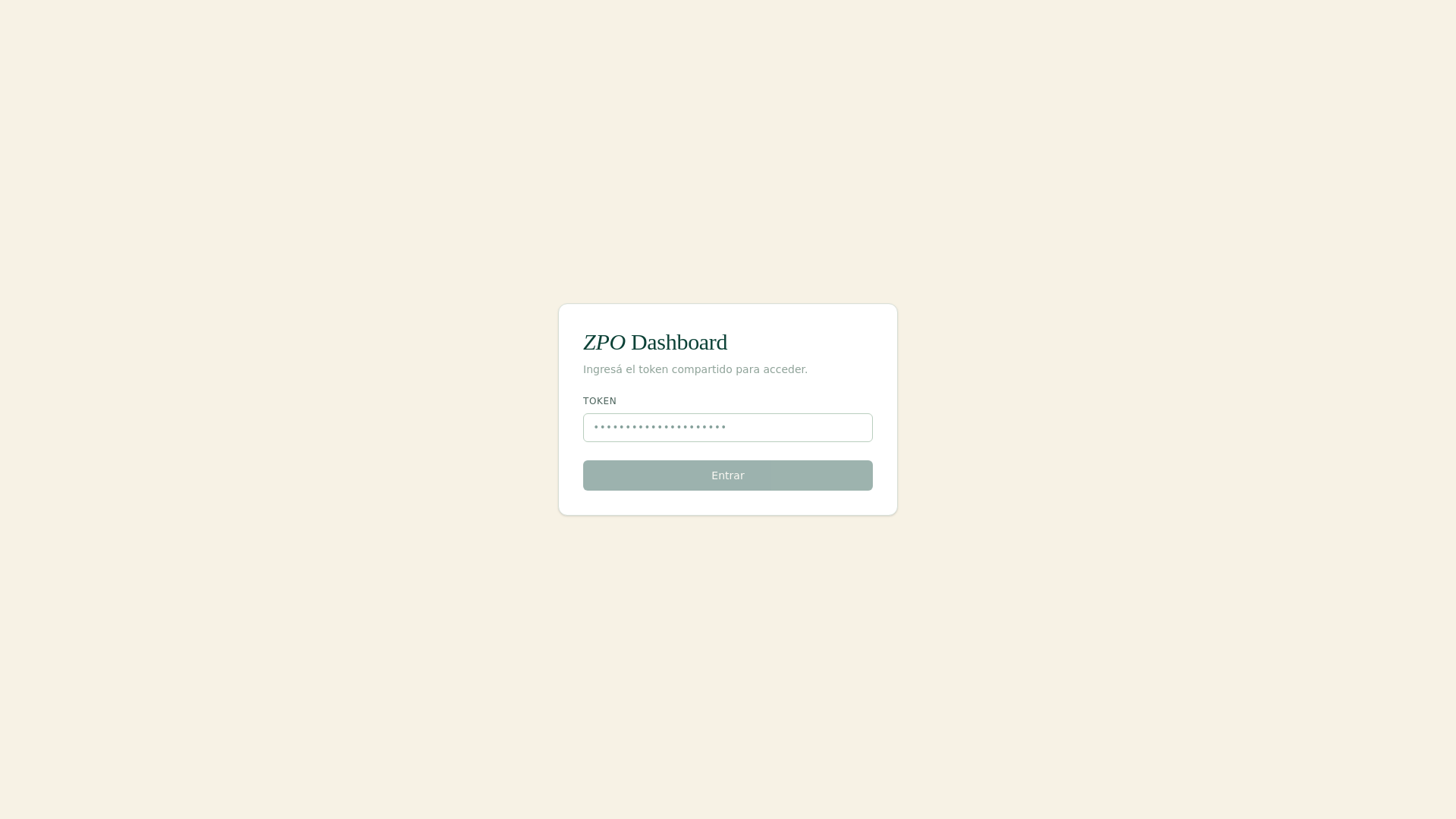 website screenshot of https://zpo-dashboard.pages.dev/