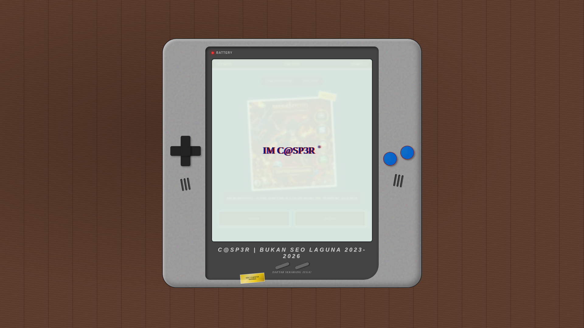 website screenshot of https://merahtotoffcial.pages.dev/