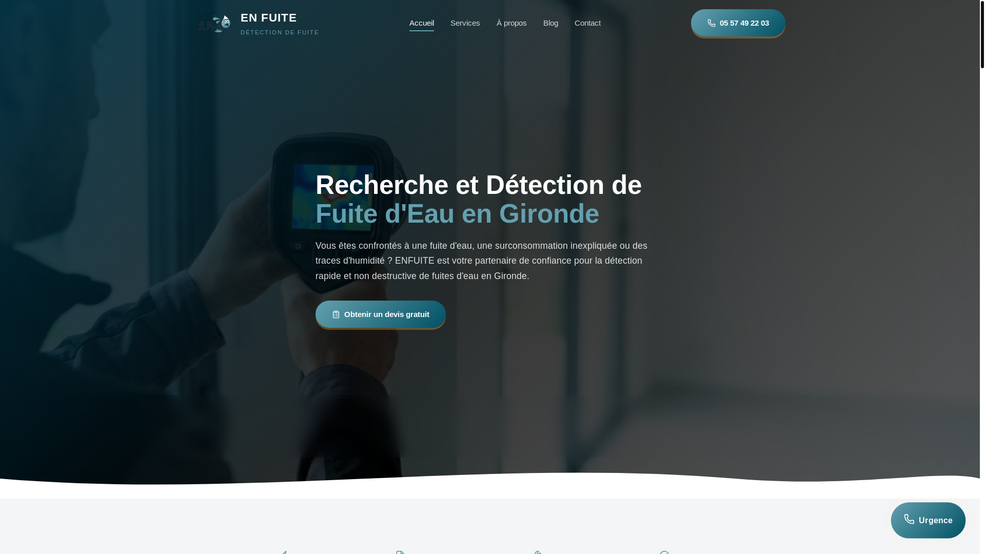 website screenshot of https://enfuite.pages.dev/
