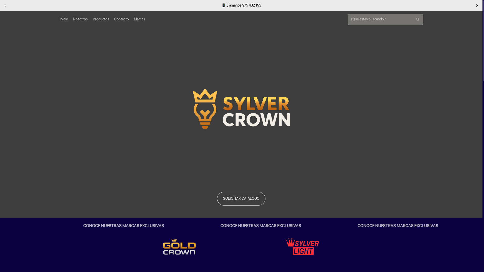 website screenshot of https://sylvercrown.com/