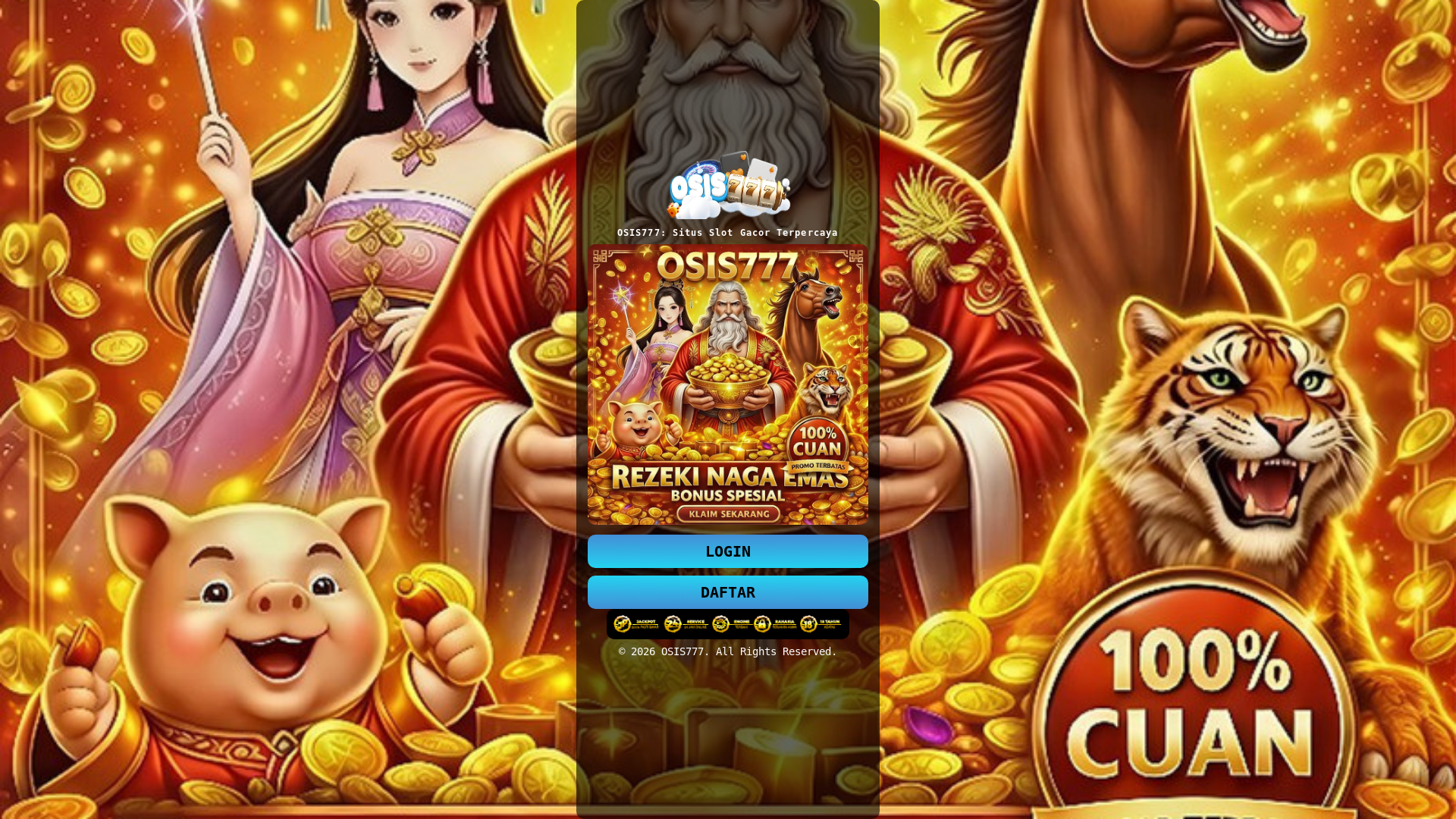 website screenshot of https://osis777-amp-2026.pages.dev/