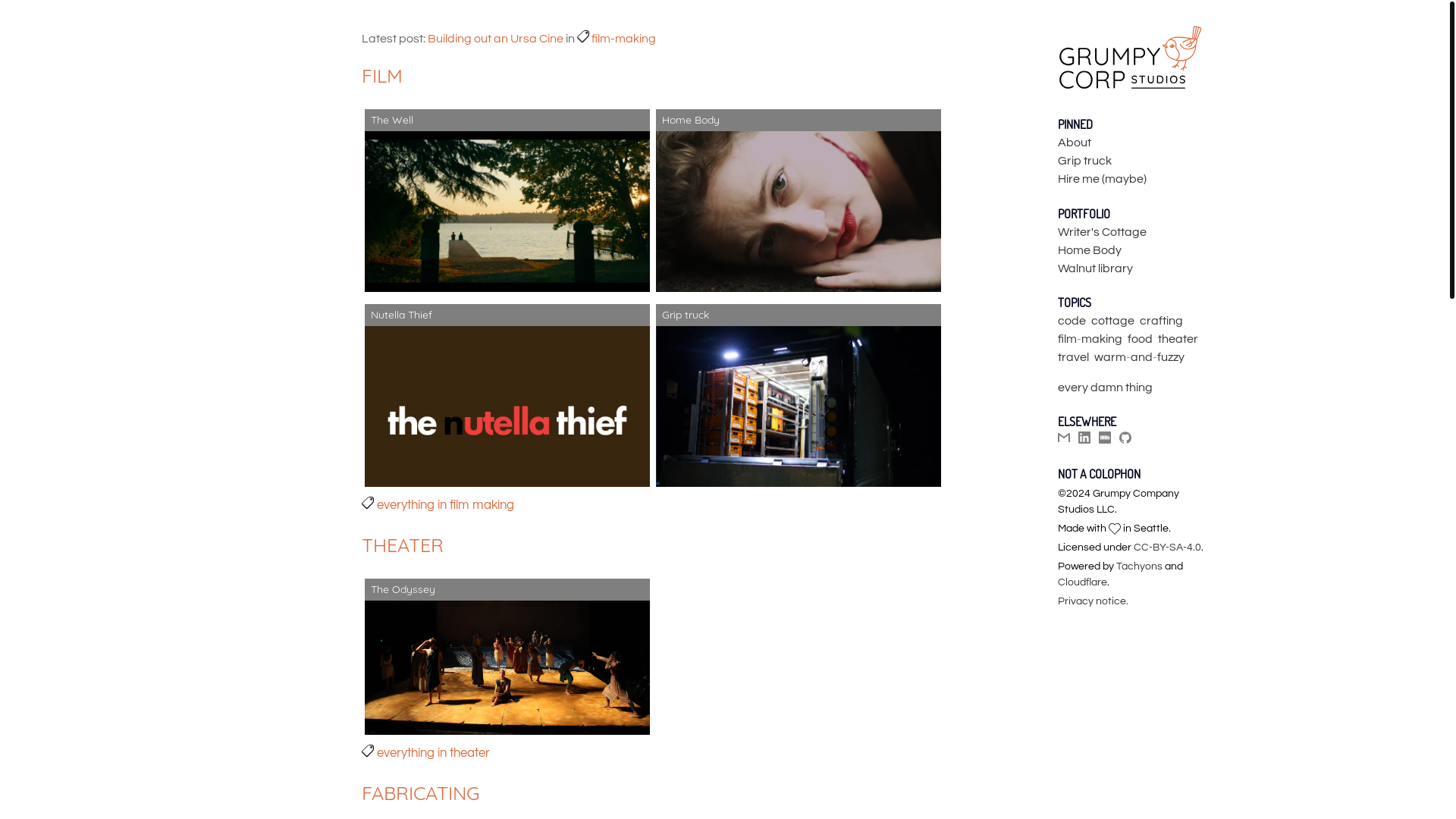 website screenshot of https://www-grumpycorp-com.pages.dev/