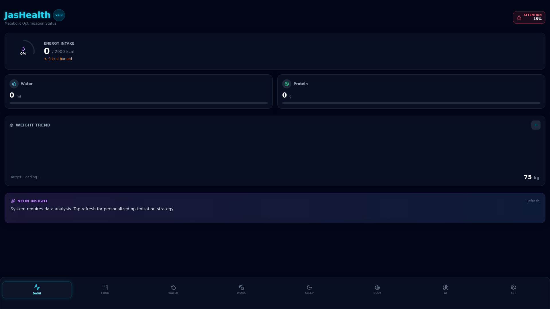 website screenshot of https://jas-health.pages.dev/