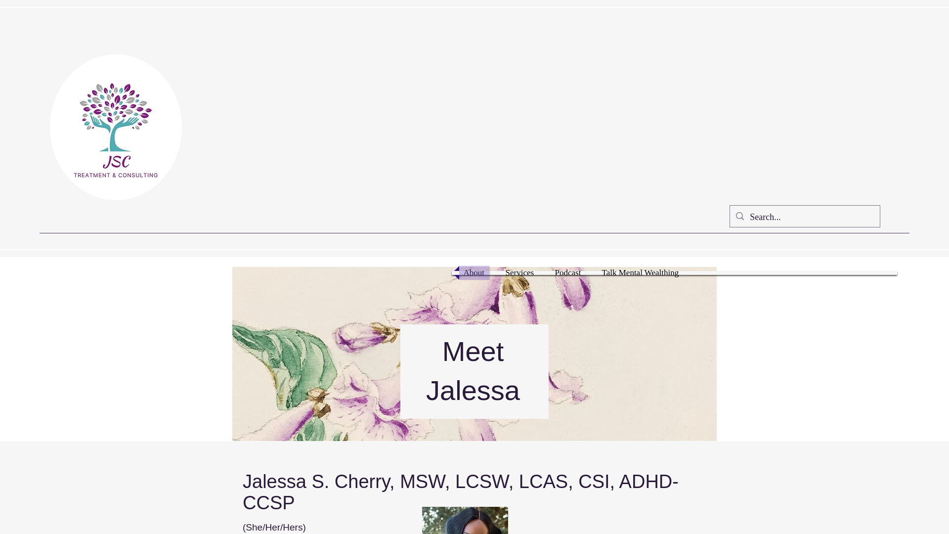 website screenshot of https://jscclinicalconsultingpllc.com/