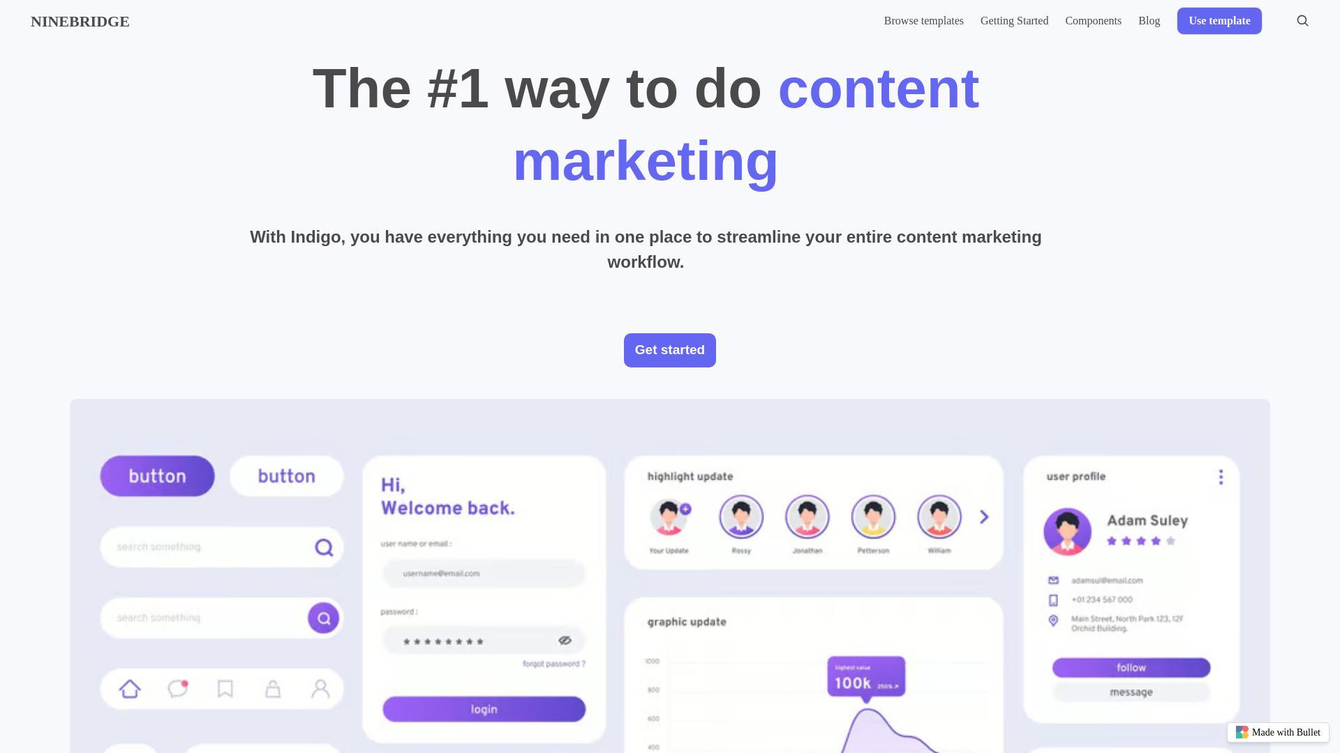 website screenshot of https://ninebridge-bullet.pages.dev/