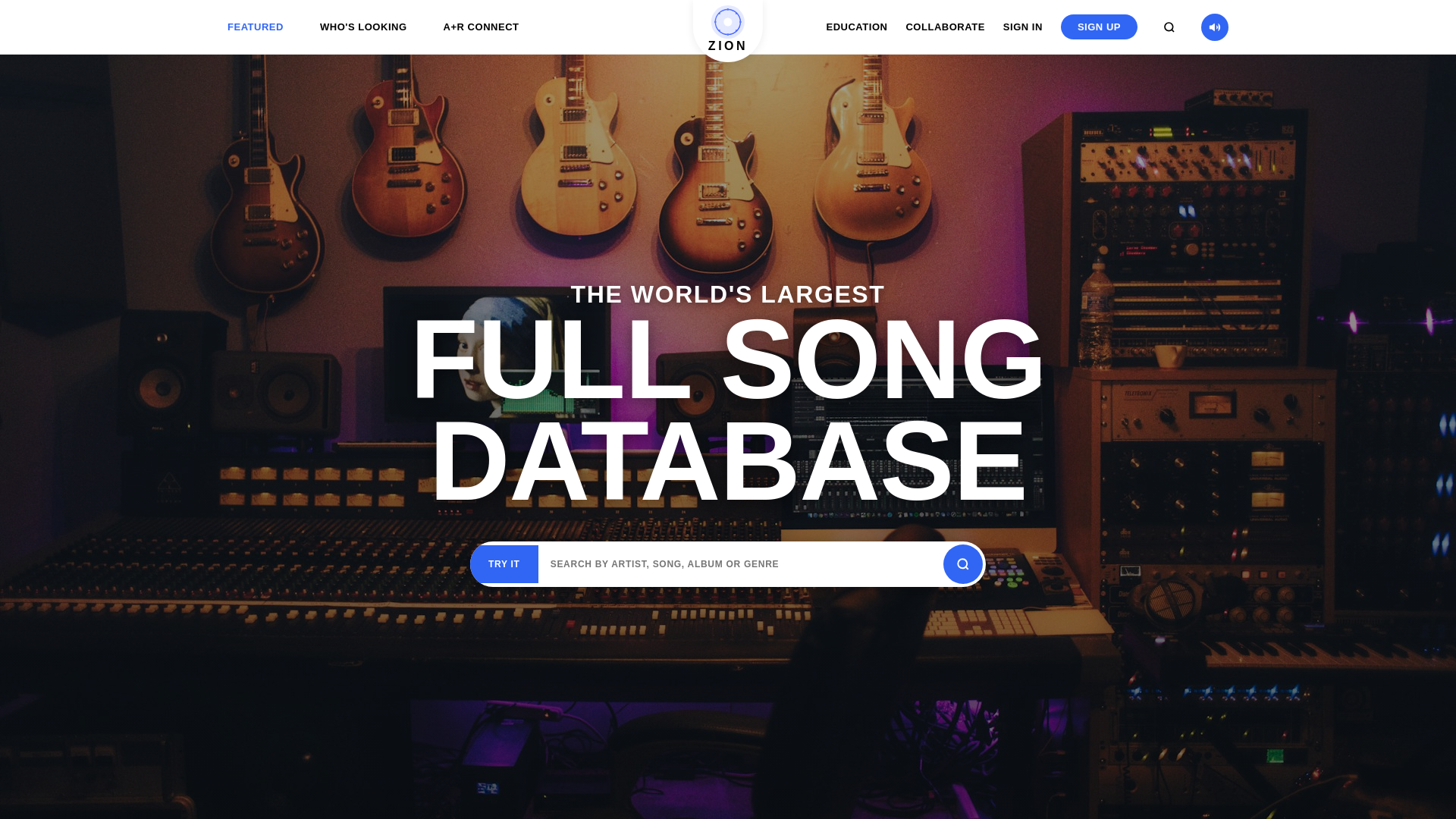 website screenshot of https://whereiszion.com/