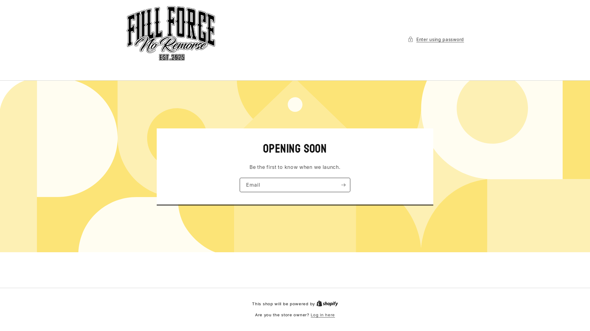 website screenshot of https://fullforcenoremorse.com/