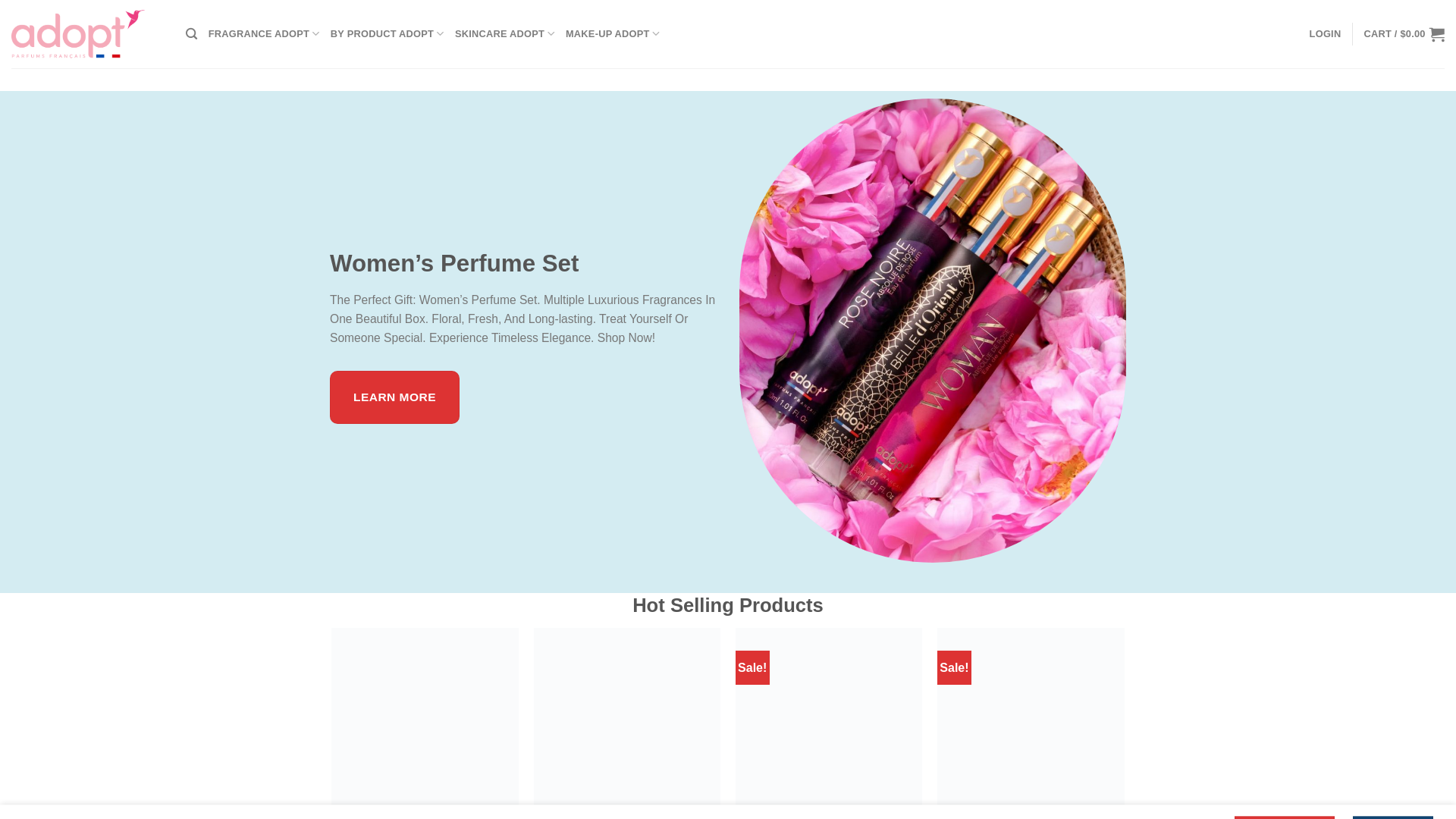 website screenshot of https://perfumeconceptlab.com/