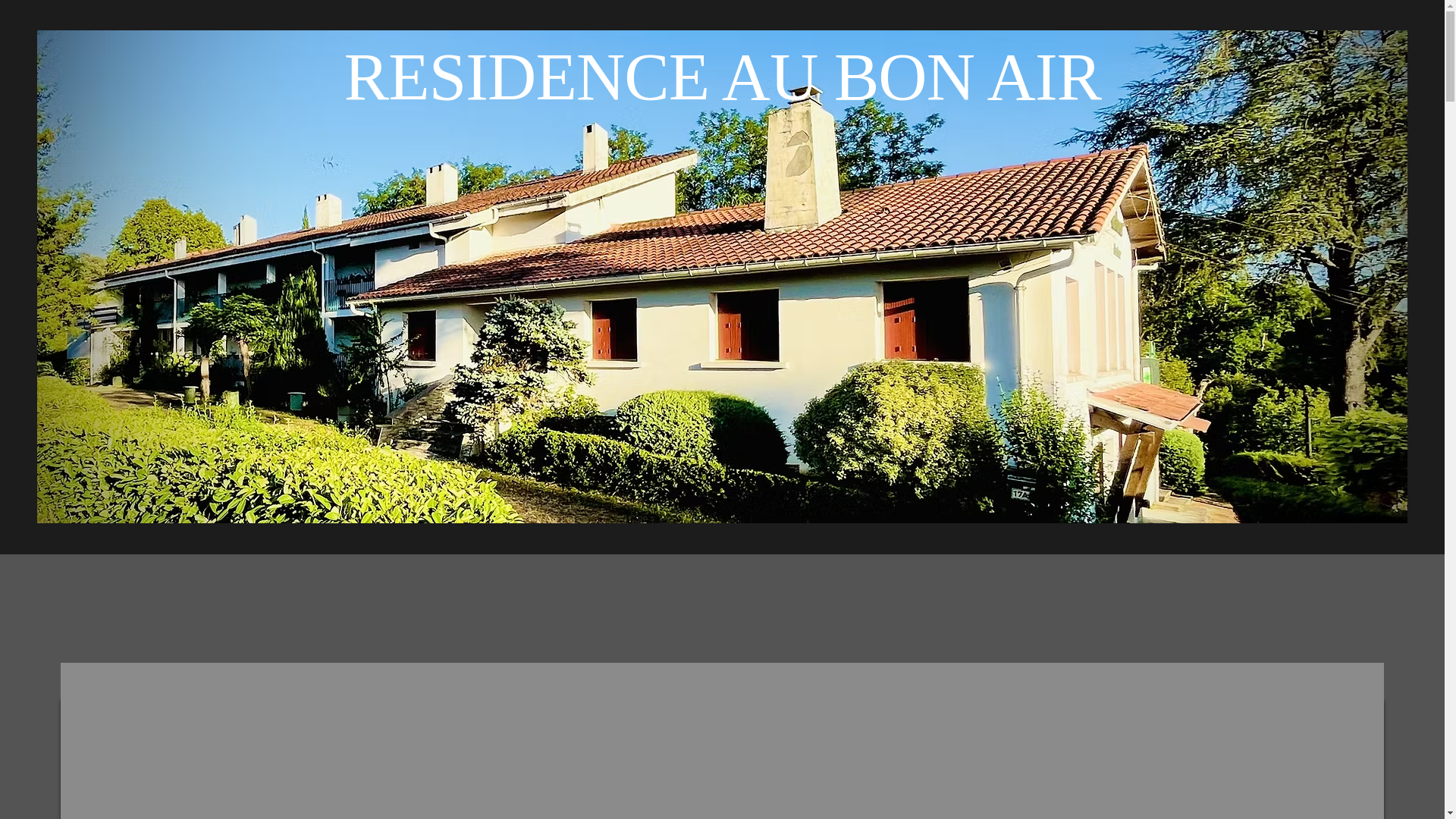 website screenshot of https://residenceaubonair.com/
