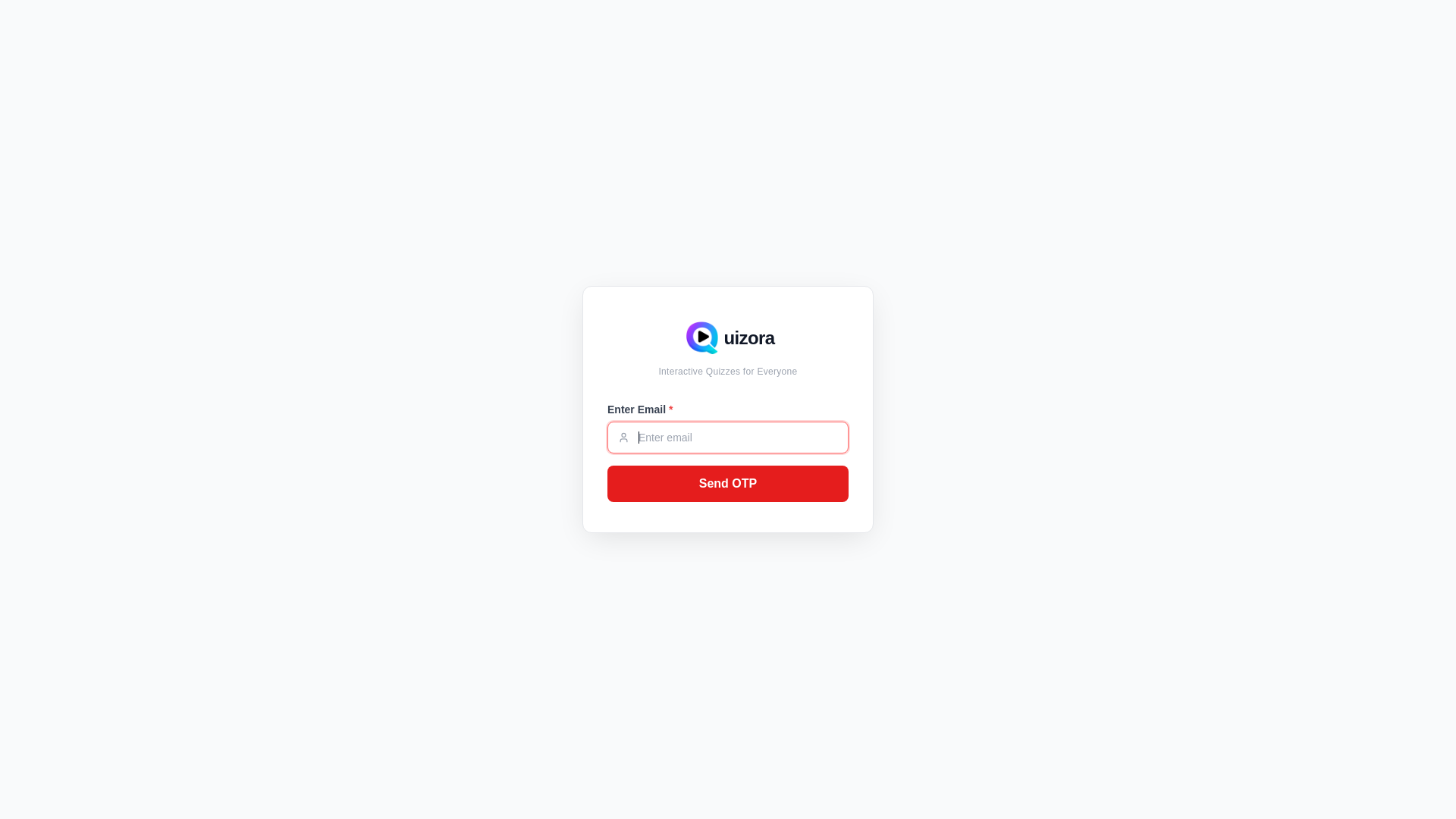 website screenshot of https://quizora-admin.pages.dev/