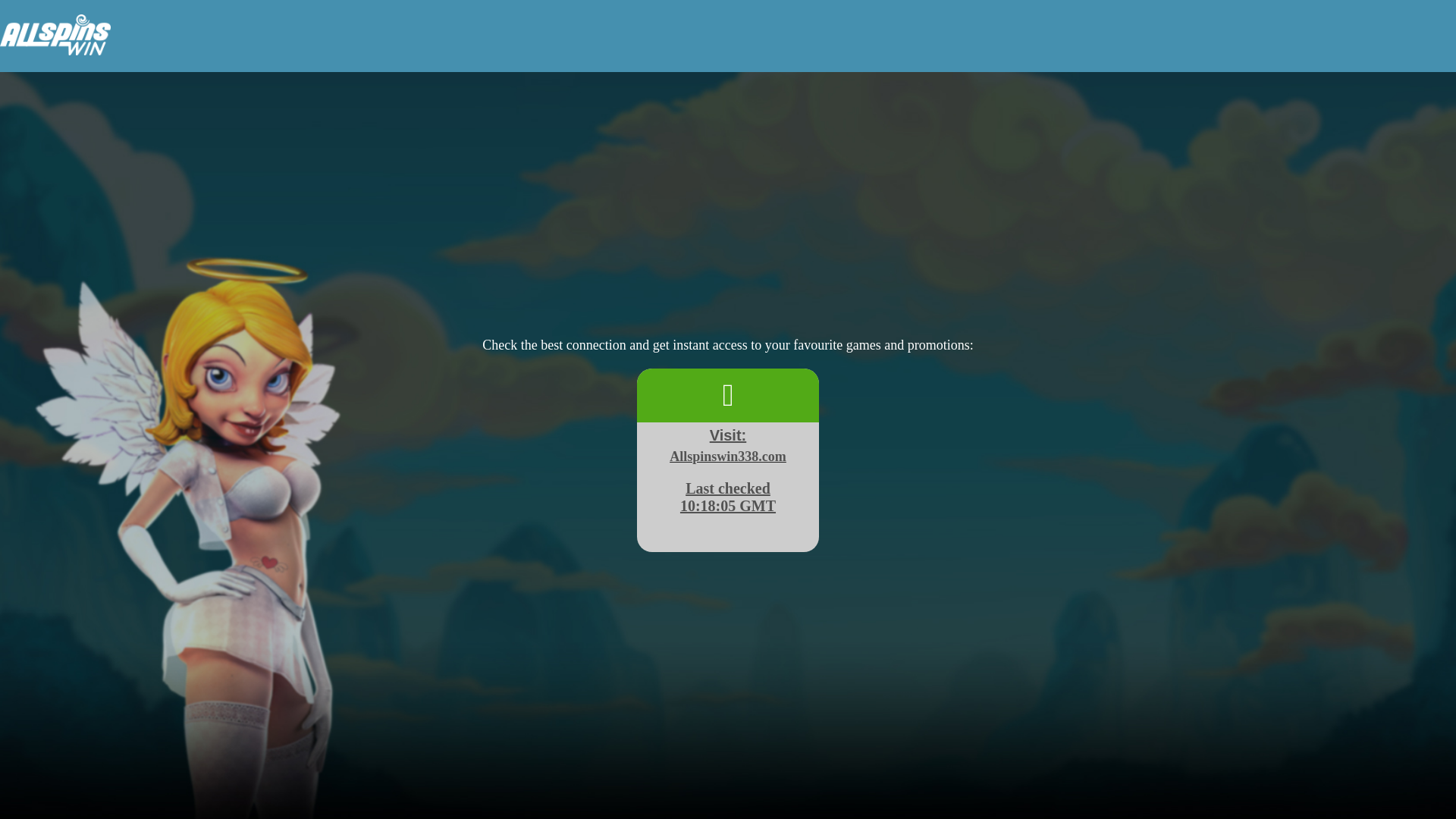 website screenshot of https://allspinswin.club/