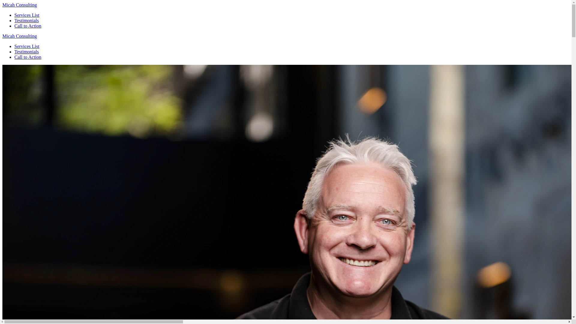 website screenshot of https://micahconsulting.com.au/