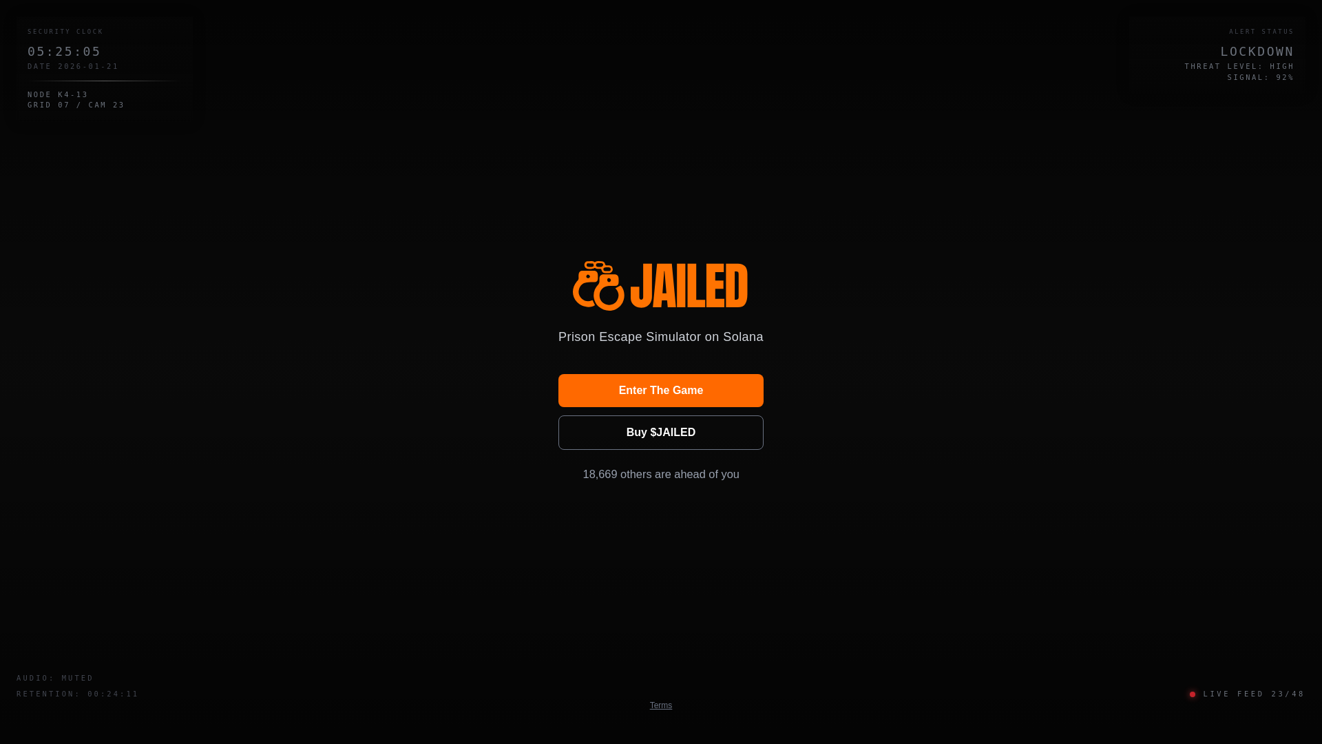 website screenshot of https://jailed-fun.app/