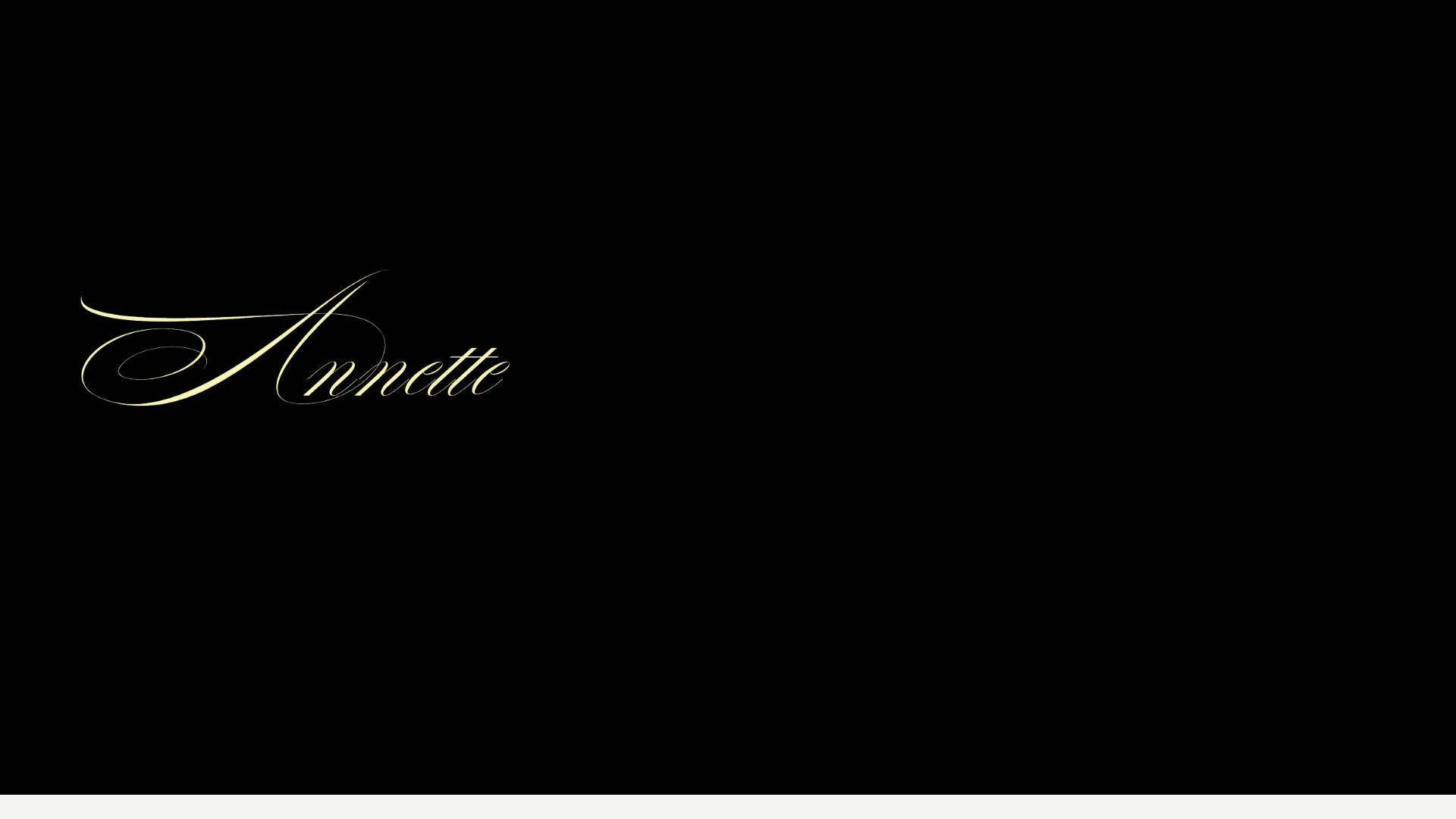 website screenshot of https://annette-benji.com