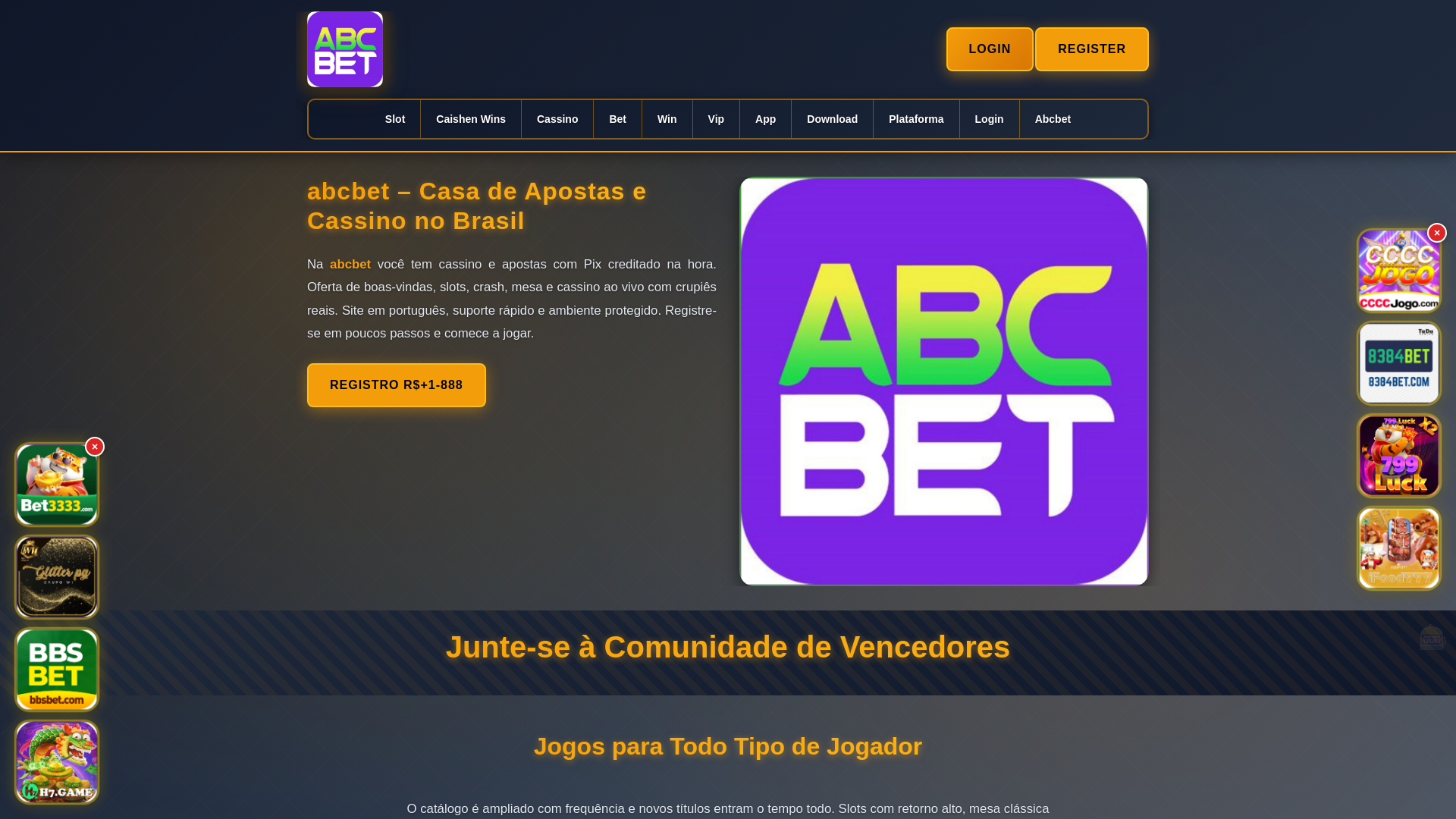 website screenshot of https://abcbetsextou.com/