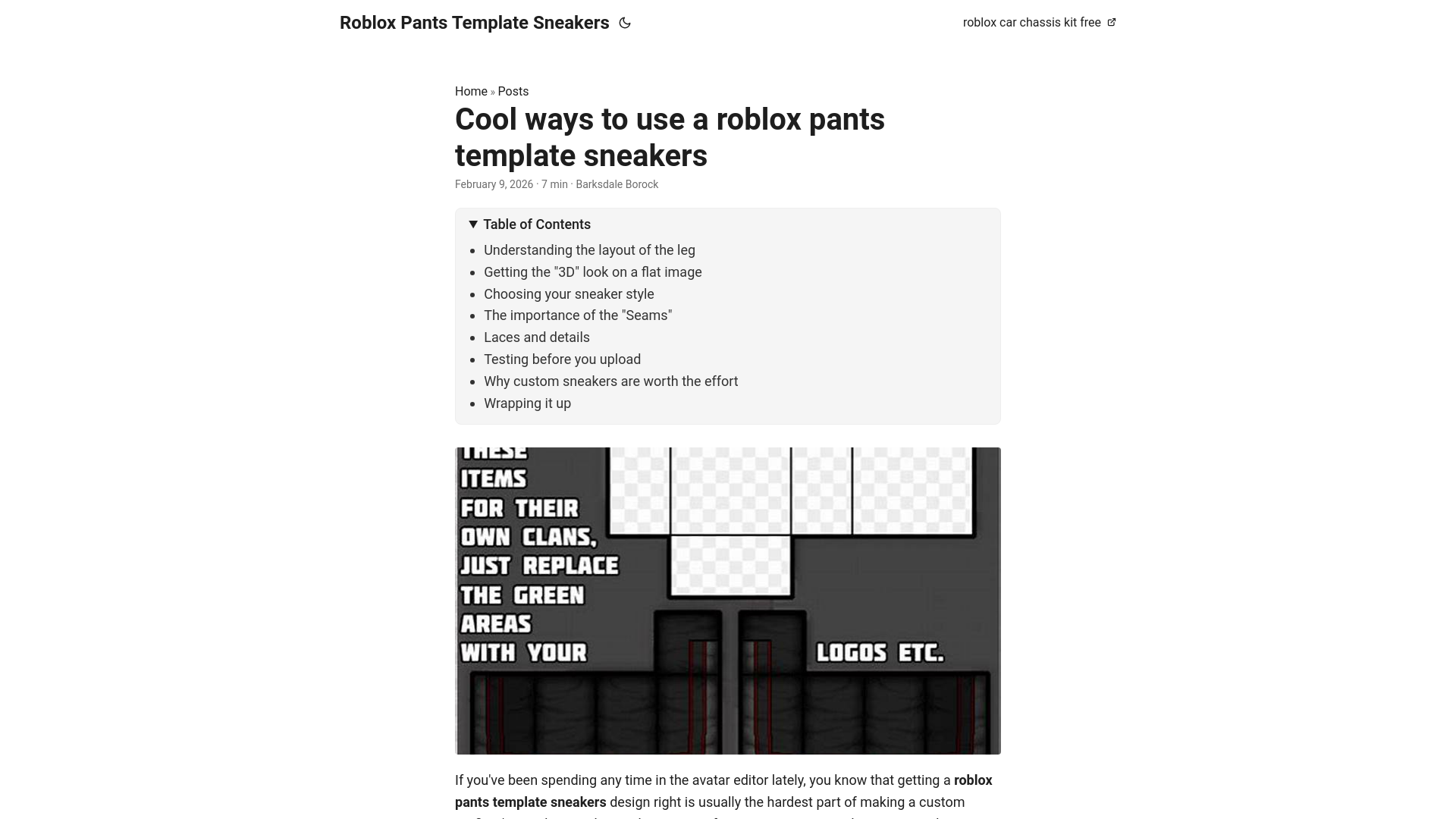 website screenshot of https://roblox-pants-template-sneakers.pages.dev/