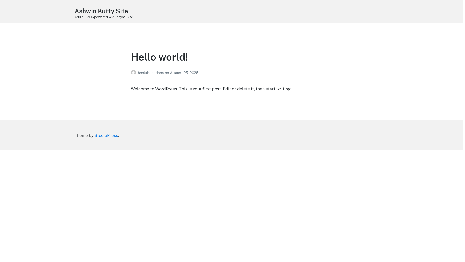 website screenshot of https://bookthehudson.com/