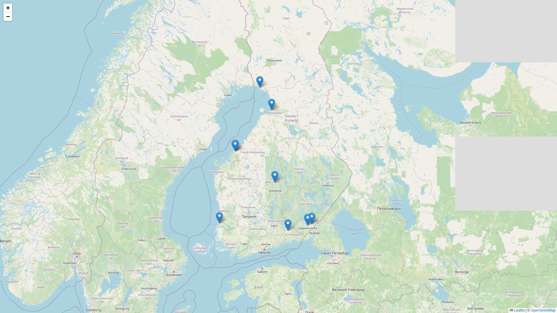 website screenshot of https://pulp-mills-in-finland.pages.dev/