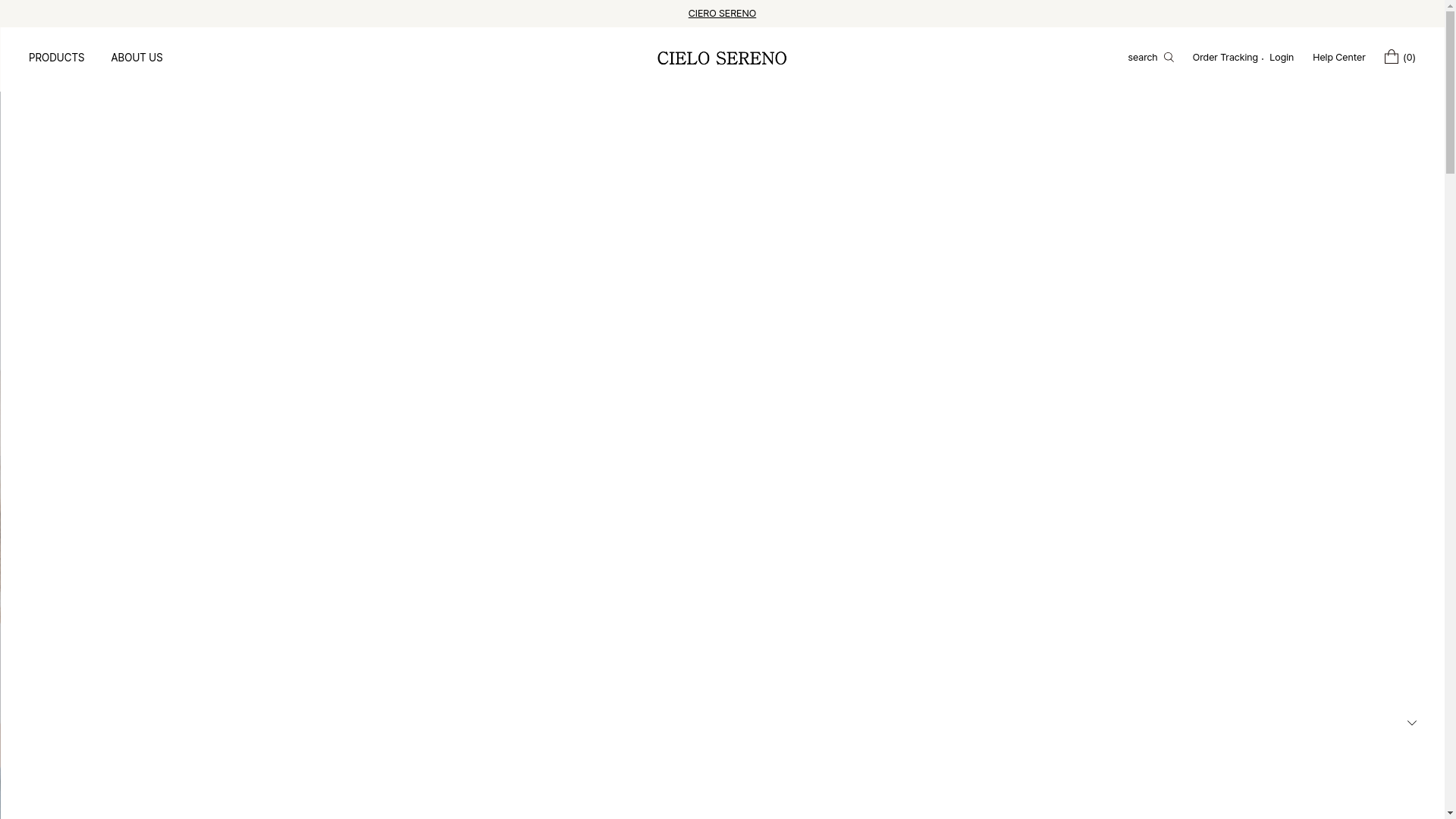 website screenshot of https://cielosereno.co.kr/