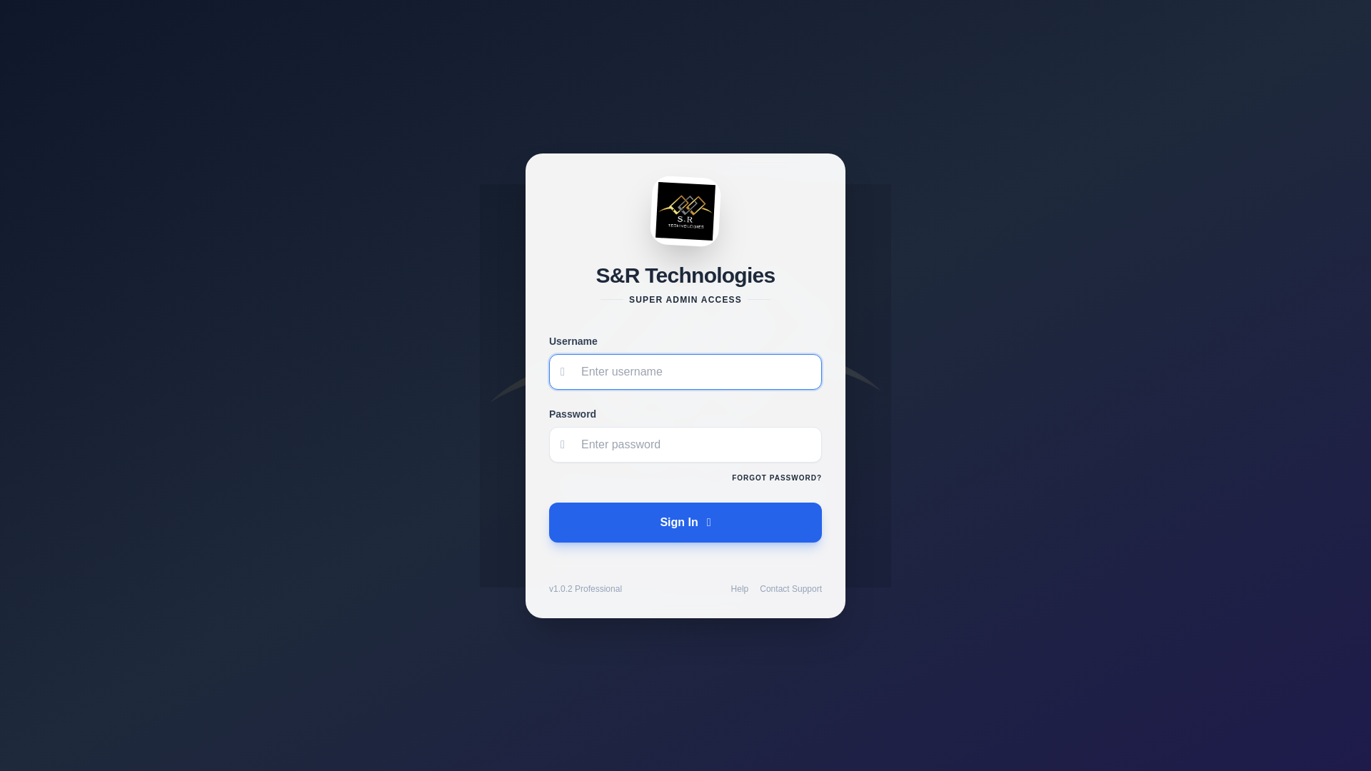 website screenshot of https://sr-technologies.pages.dev/