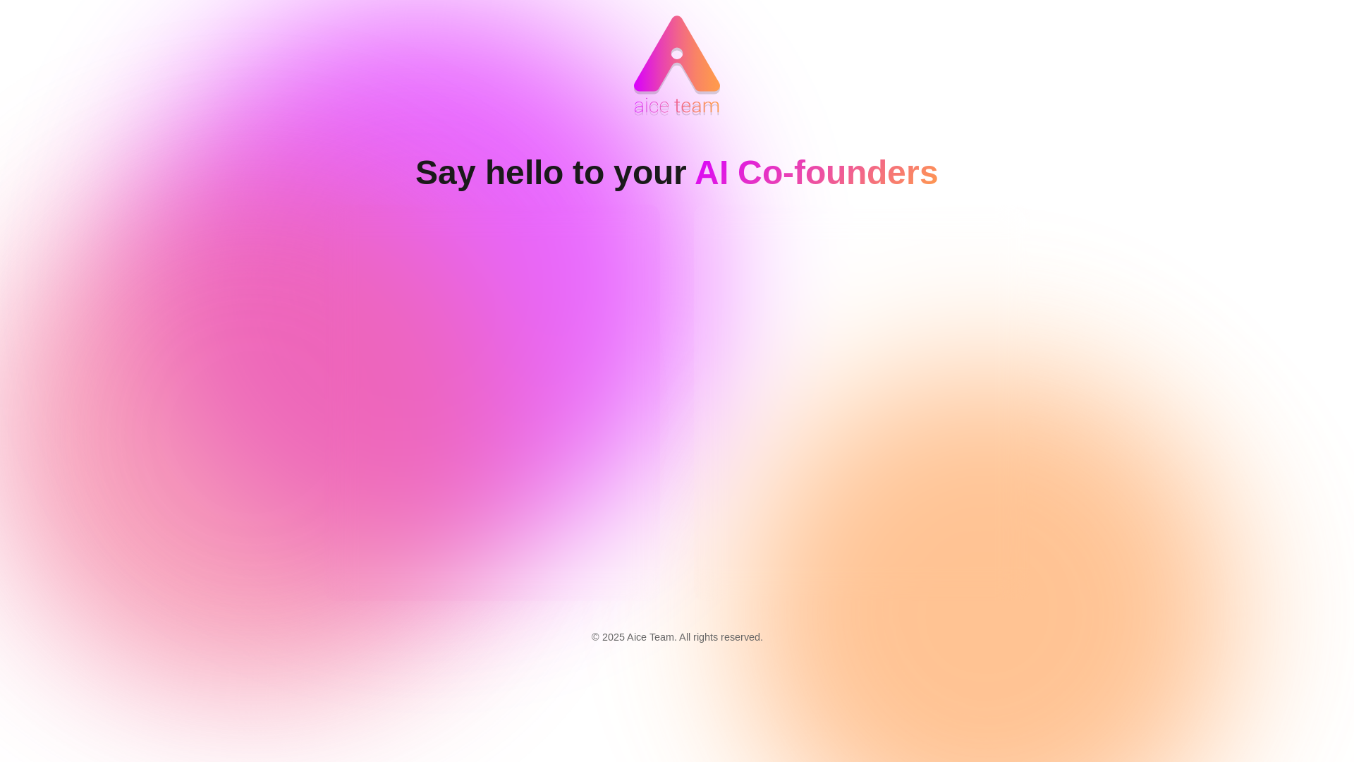 website screenshot of https://aice-team-beta.pages.dev/