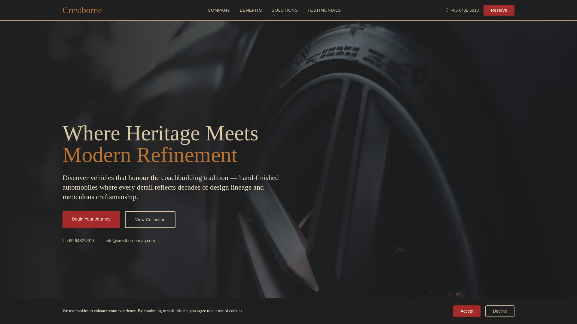 website screenshot of https://crestborneasaq.com