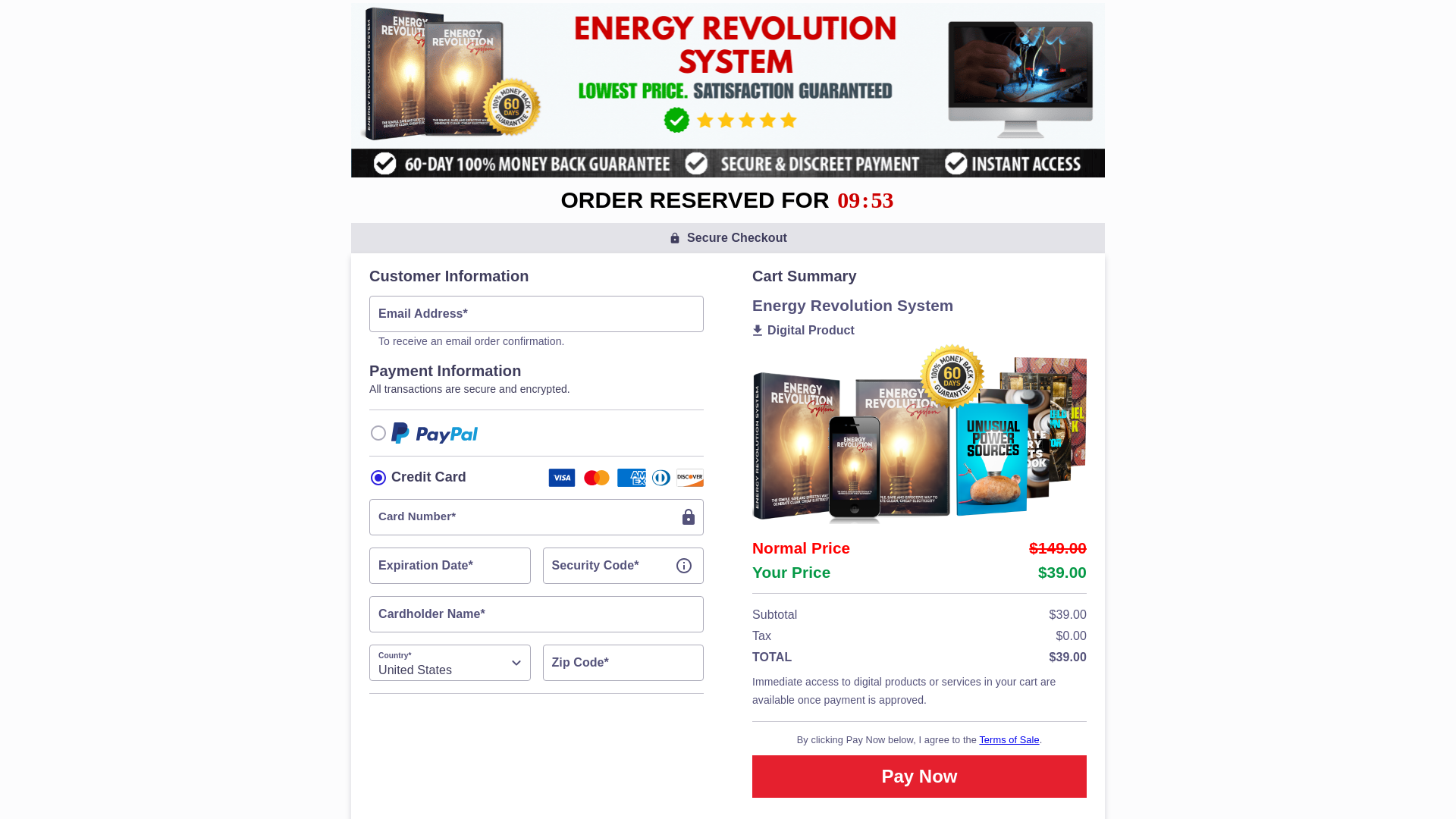 website screenshot of https://orders.clickbank.net/?cbfid=62698&cbitems=29&corid=25ca8d28-ed1f-43f9-bfcb-47853947d862&exitoffer=11&hopId=dc609167-65fb-4dca-80bc-a17ec227c4dd&oaref=01.19CB978EAFEB34FC7C887D6D67AFF6103B54097BF518AE4BB41E58EE54DE004D7DCBEC7FD602E01CFA420B2D1C33CAD2B10FE136&template=form10mdp&time=1773667815&vtid=a39eppv2rs&vvvv=enrev&vvar=cbfid%3D62698%26cbitems%3D29%26exitoffer%3D11%26subid5%3Dv3_4417f056-dd00-4954-a0aa-7a7d87b64189_6964cf08d57dbf78326ee4a7_1005_s-1%26template%3Dform10mdp%26unique_aff_sub2%3Dv3_4417f056-dd00-4954-a0aa-7a7d87b64189_6964cf08d57dbf78326ee4a7_1005_s-1%26vtid%3Da39eppv2rs&fbclid=IwRlRTSAQk5VBmZGlkFlAwuTAmCbNQb7Yaa3f83e8Hvmrs7NFleHRuA2FlbQEwAGFkaWQBqzDk490JXnNydGMGYXBwX2lkCjY2Mjg1NjgzNzkAAR6ovs0Ko41kvsloRuBqkI5Wol9AtDXdUV-yRFkiL5-Ee0sbTPMNNUNcj3LHzg_aem_YigiRSyC3qAwfgbaT5Irpg