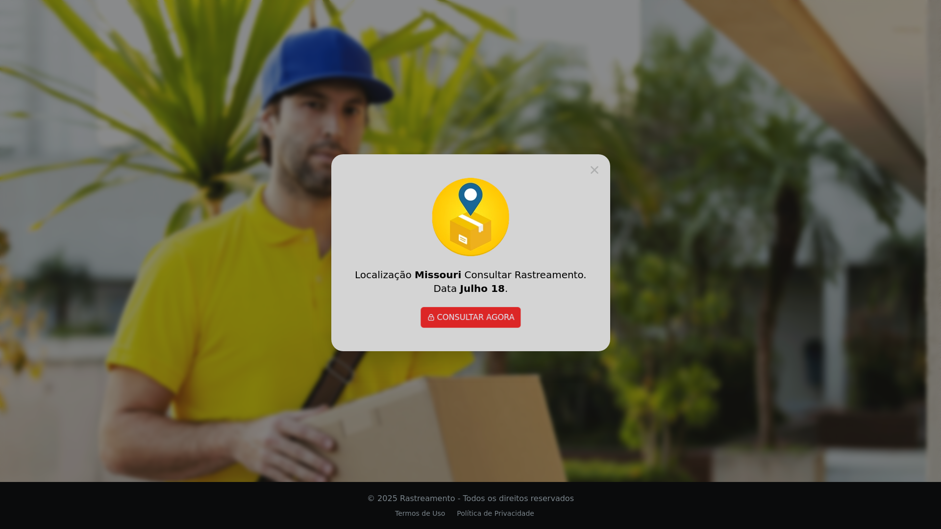 website screenshot of https://rastreiointernacional-br.online/