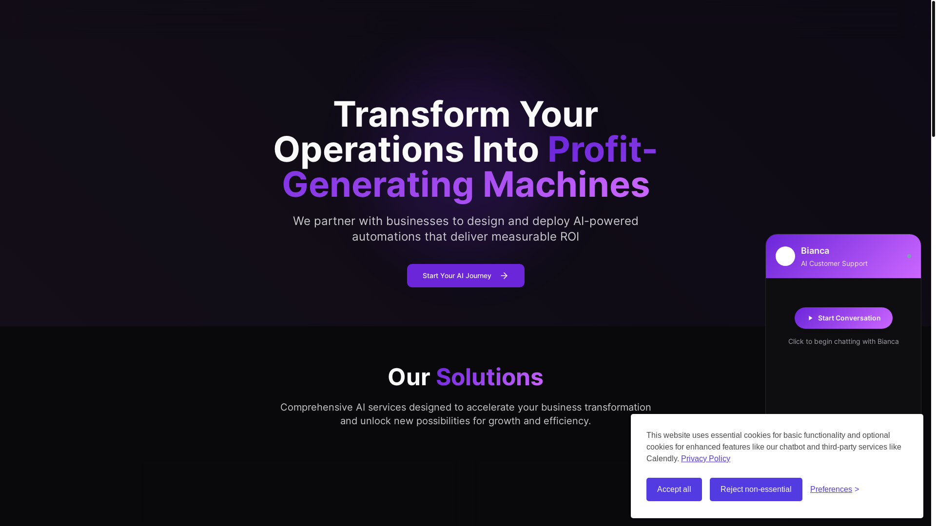 website screenshot of https://myelestrium.com/
