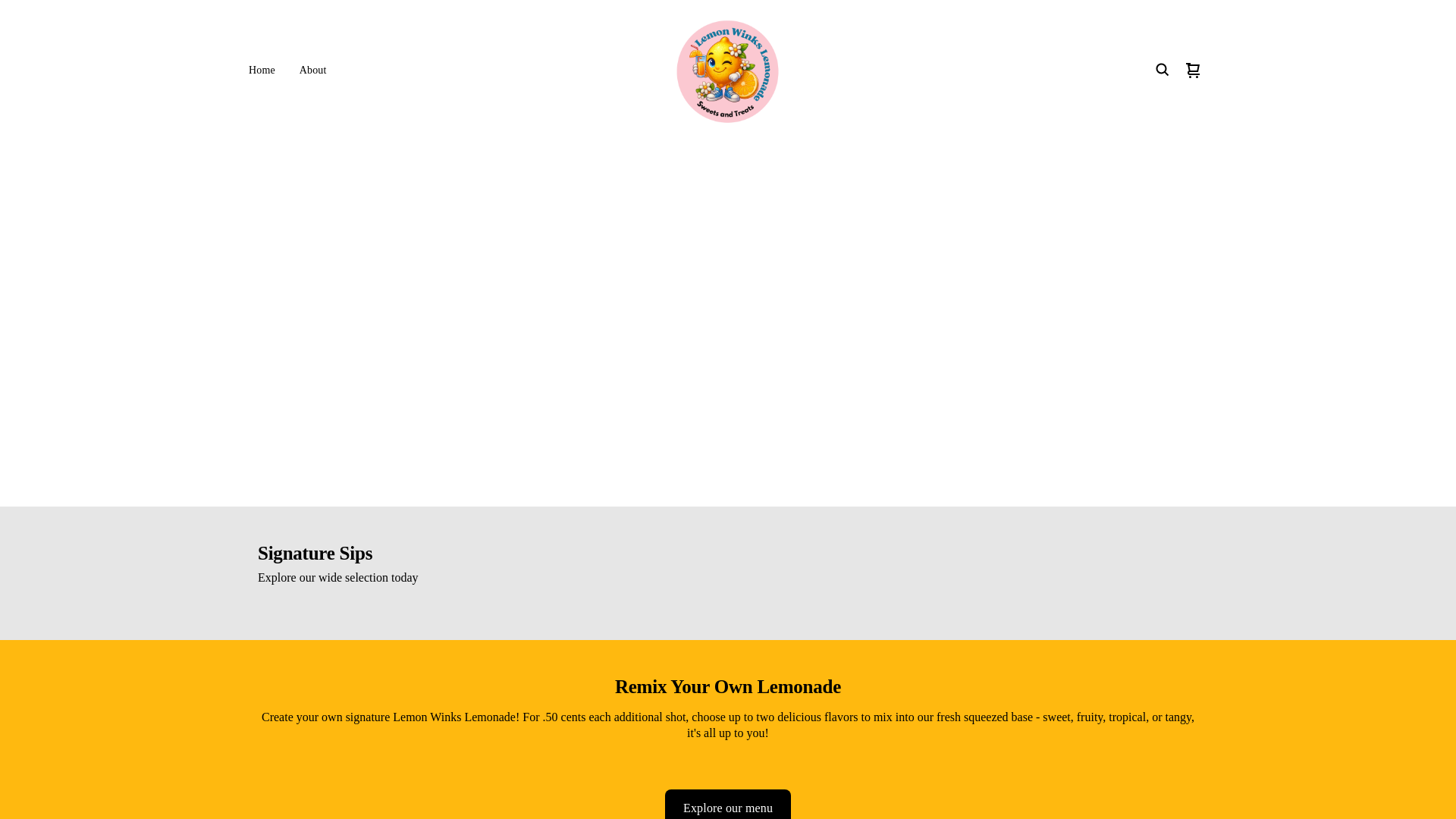 website screenshot of https://lemonwinks.com/