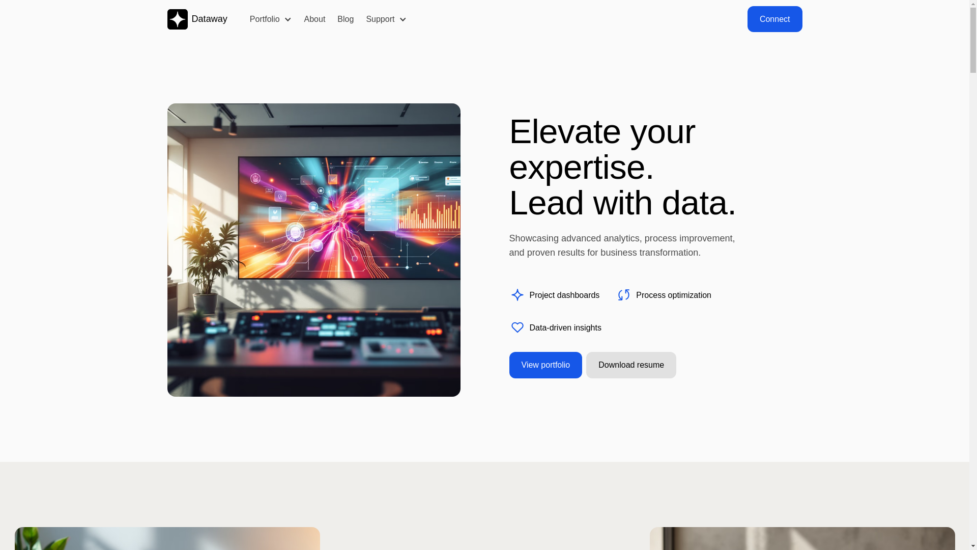 website screenshot of https://geraldgouvea.com/