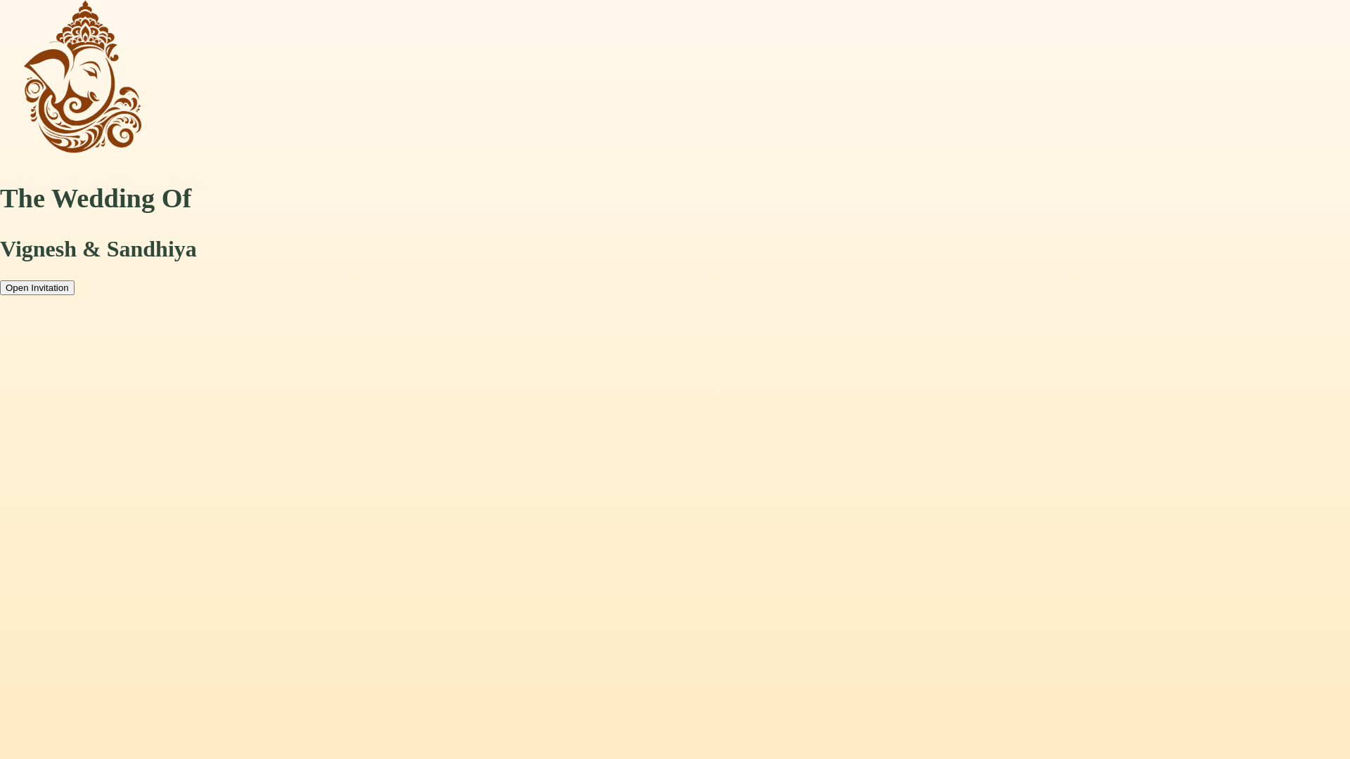 website screenshot of https://vignesh-sandhiya.pages.dev/