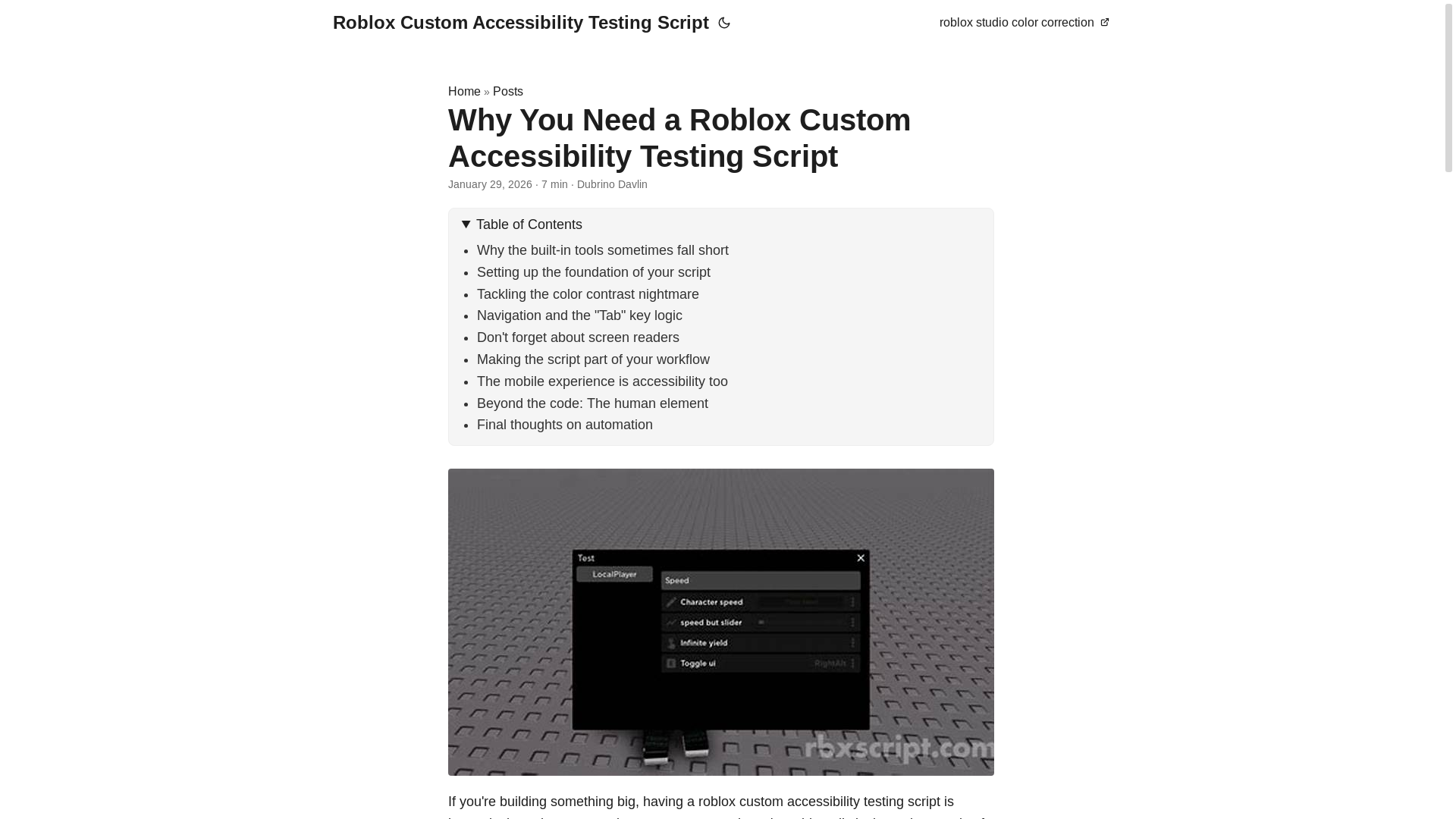 website screenshot of https://roblox-custom-accessibility-testing-script.pages.dev/