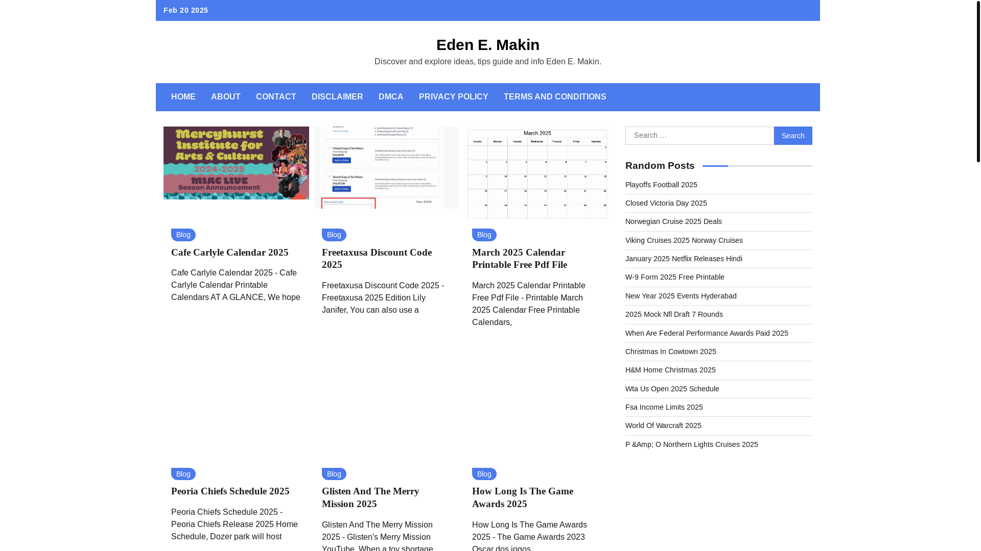 website screenshot of https://edenemakin.pages.dev/