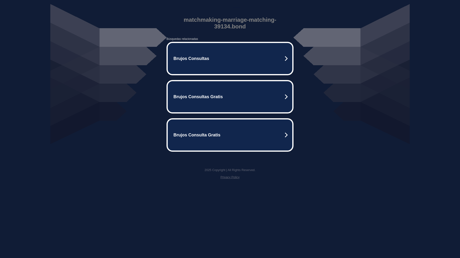 website screenshot of https://matchmaking-marriage-matching-39134.bond/