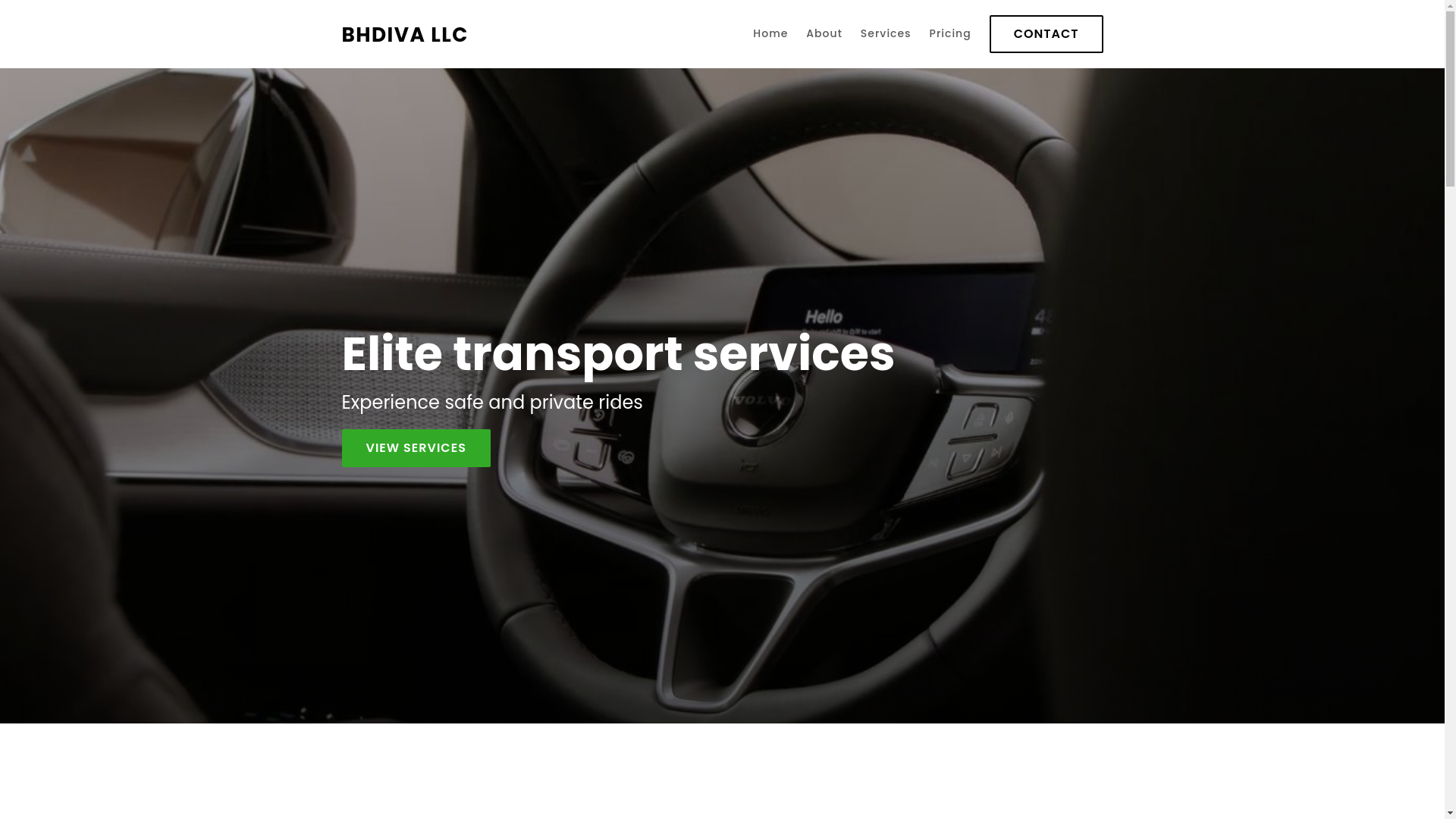 website screenshot of https://bhdivallc.tech/