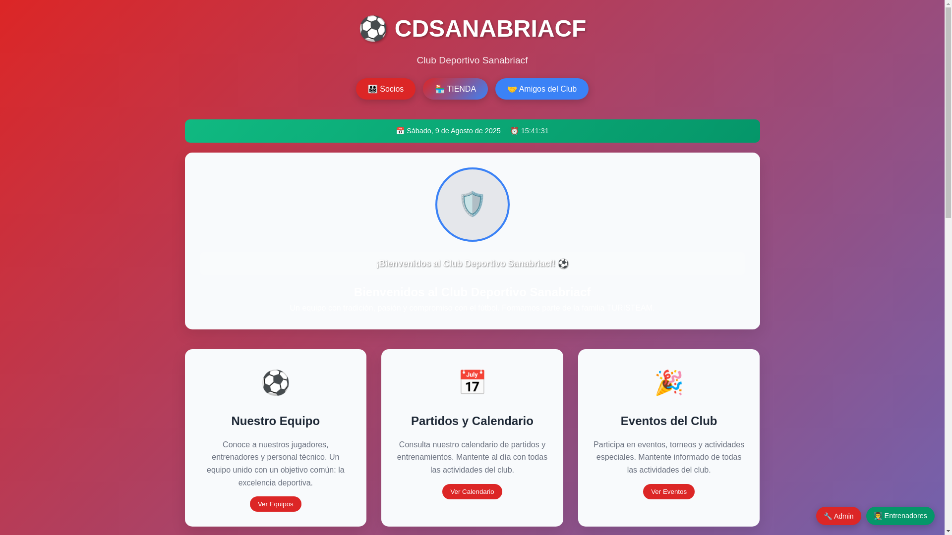 website screenshot of https://cdsanabria.com/