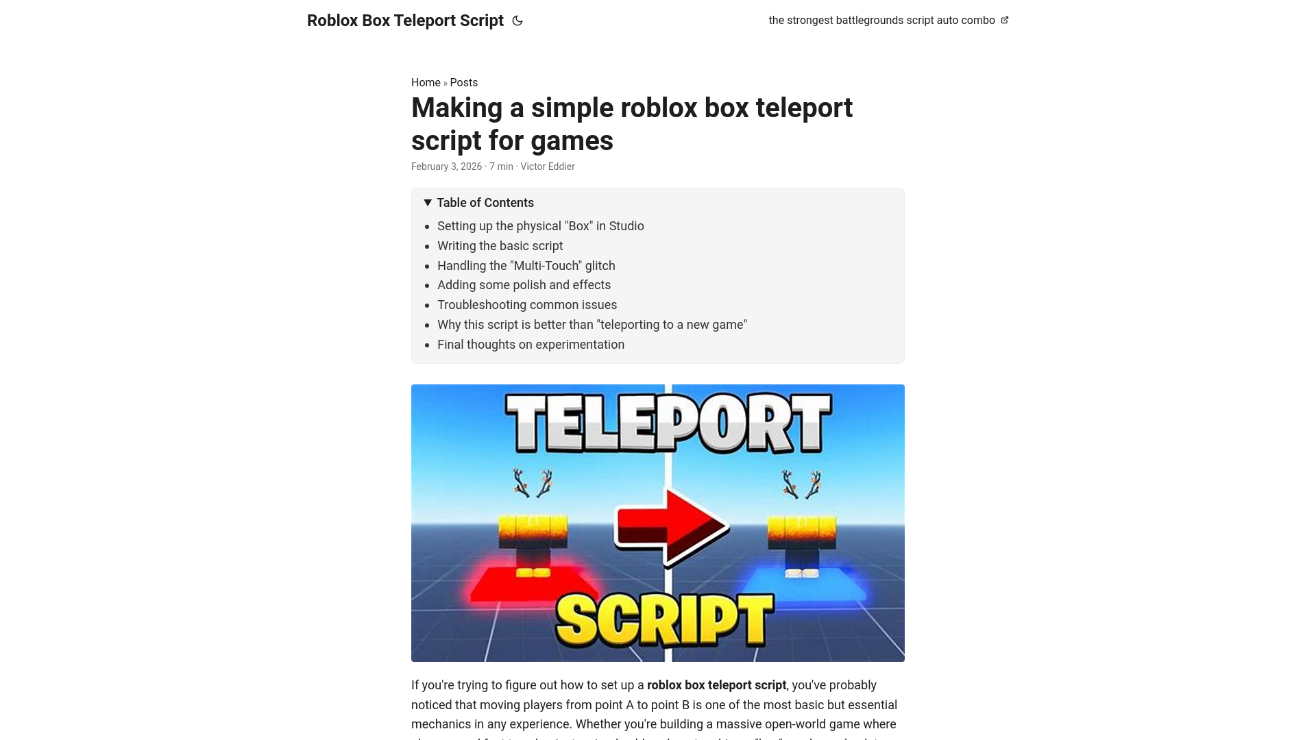 website screenshot of https://roblox-box-teleport-script.pages.dev/