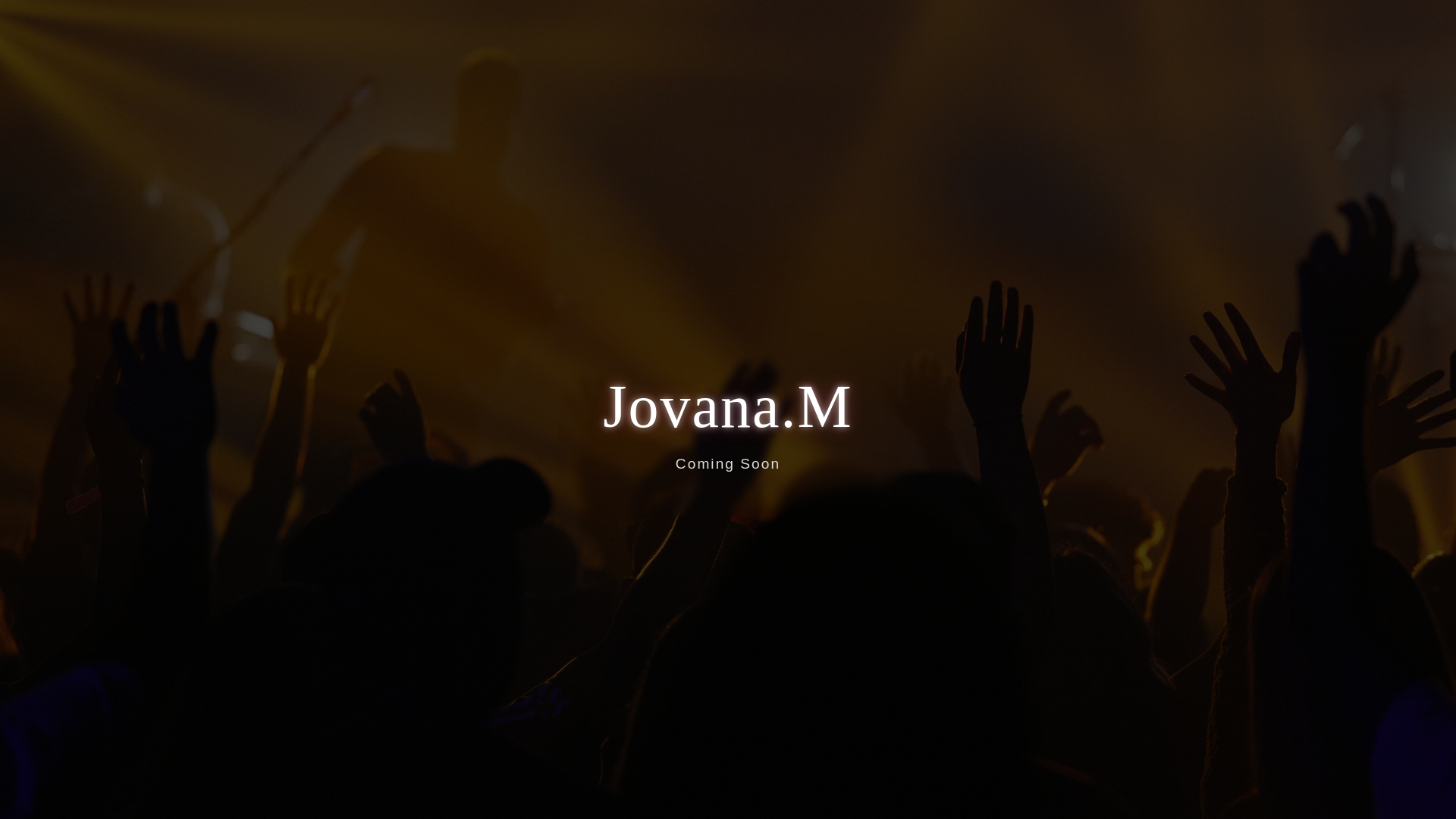 website screenshot of https://jovanam.com/