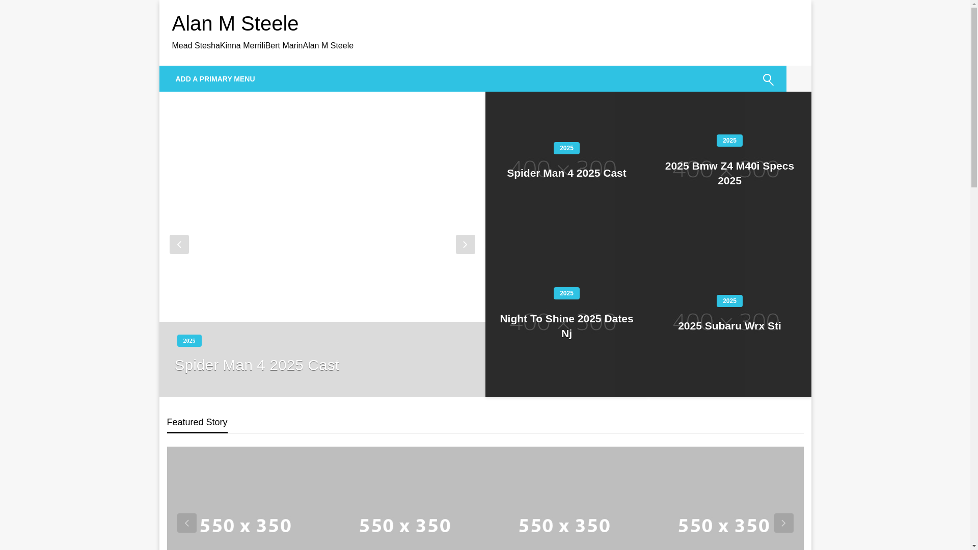 website screenshot of https://alanmsteelen.pages.dev/