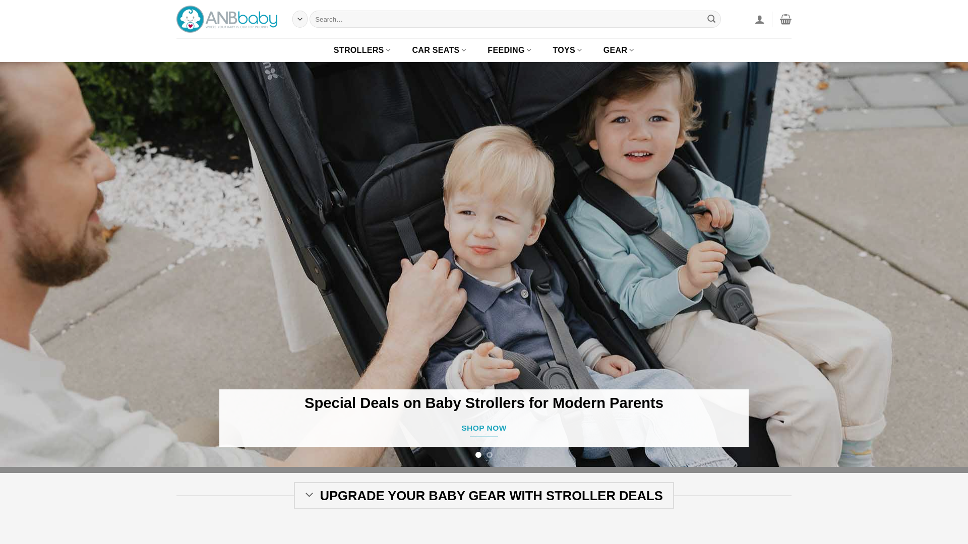 website screenshot of https://us-anbbaby.com/